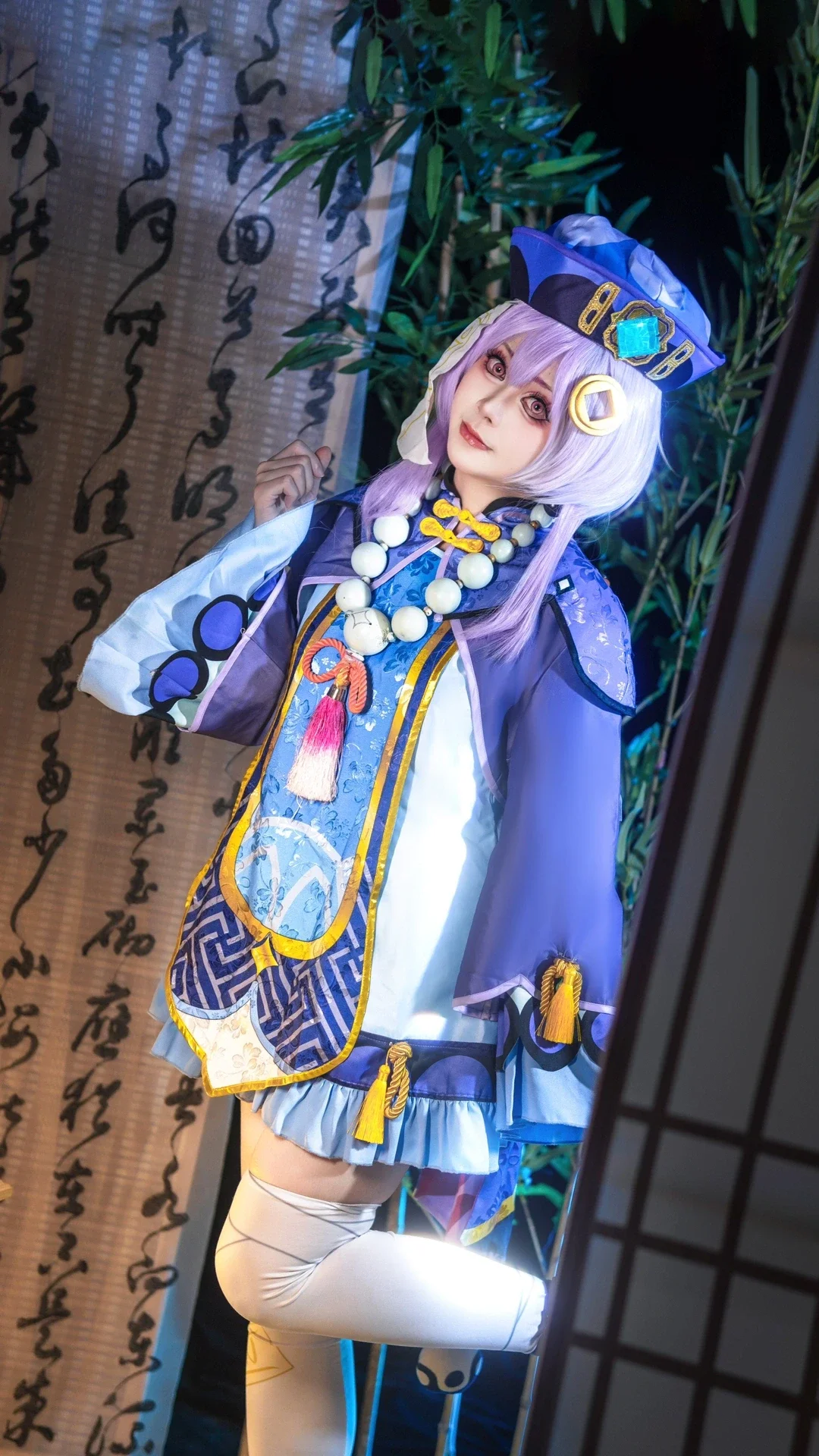 原神, 二次元cos, cosplay摄影, 七七cos, 僵尸少女 - 第8张