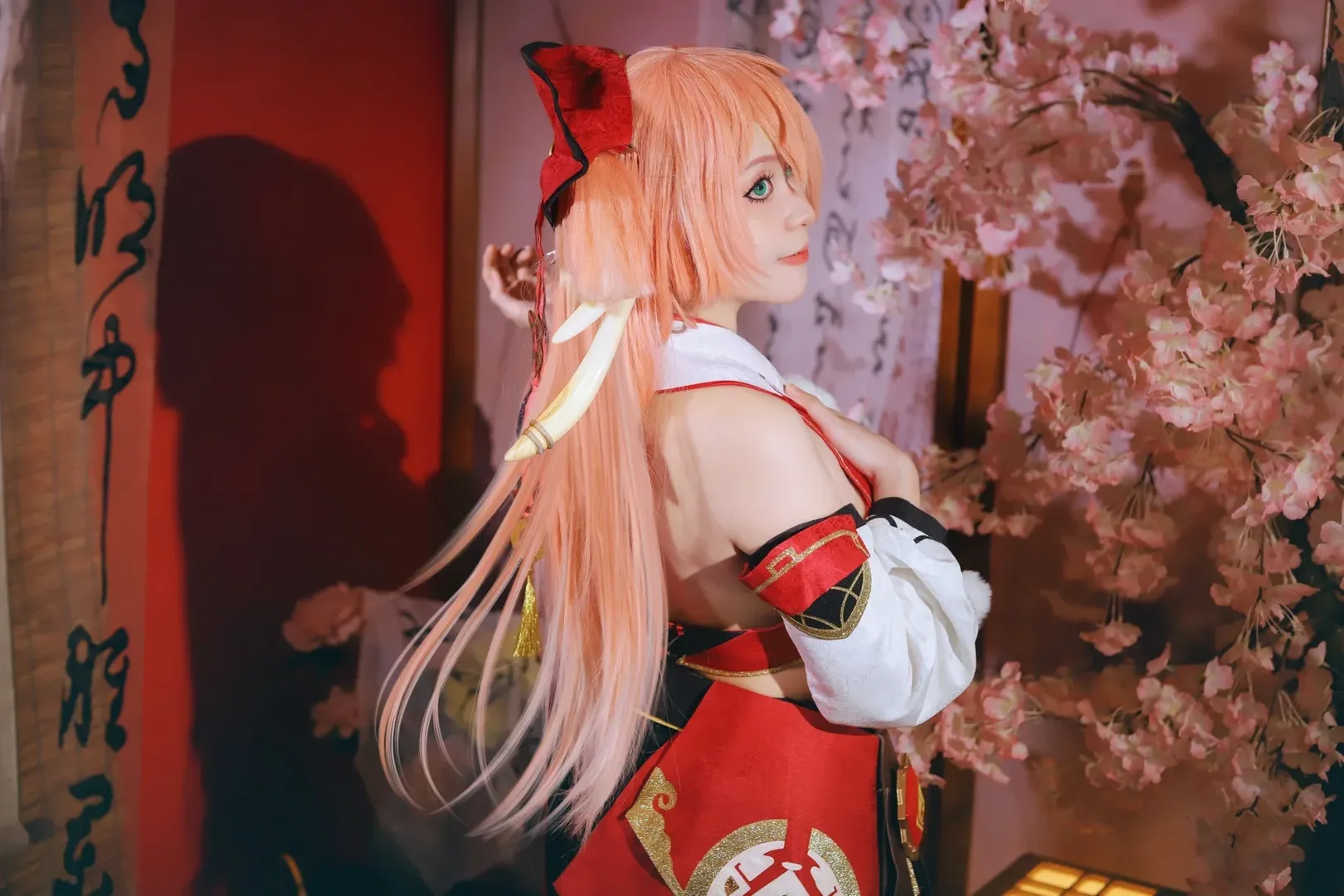 二次元, 原神, 和風撮影, コスプレ撮影, 煙緋のコスプレ - 5枚目
