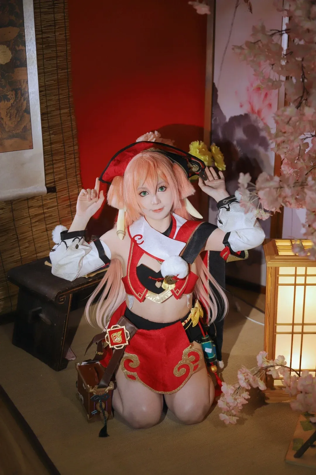 二次元, 原神, 和風撮影, コスプレ撮影, 煙緋のコスプレ - 6枚目