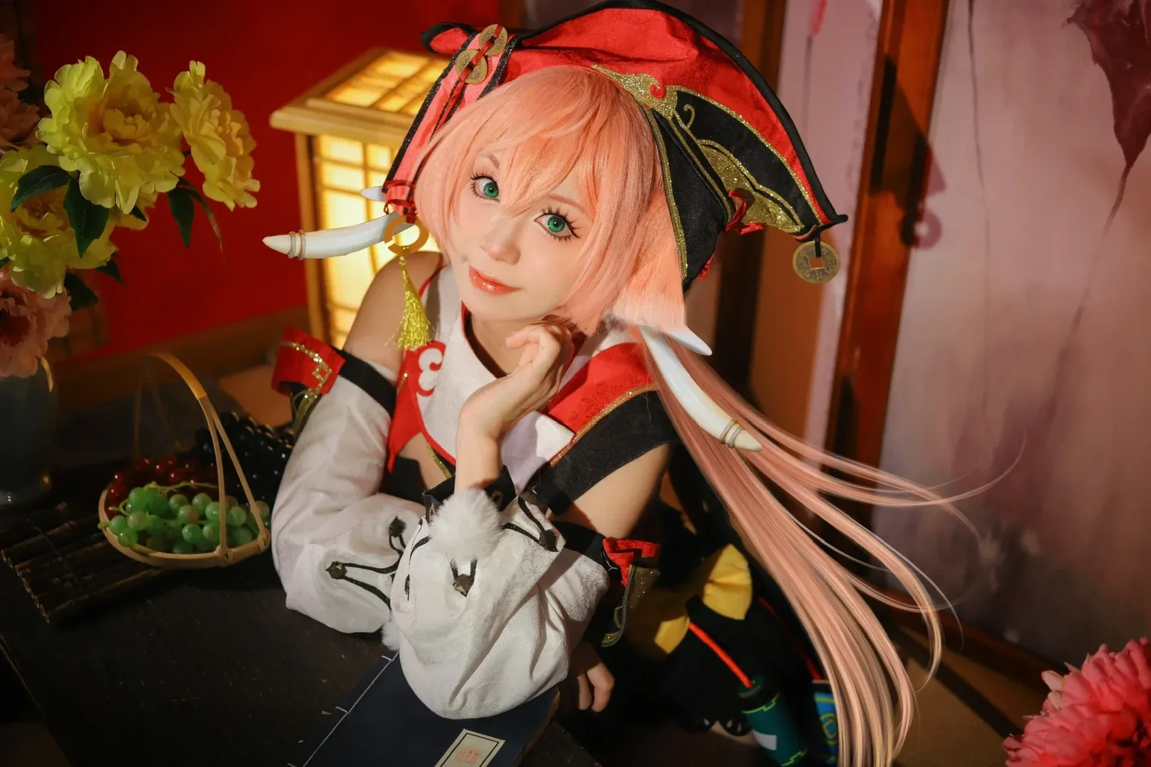 二次元, 原神, 和風撮影, コスプレ撮影, 煙緋のコスプレ - 8枚目