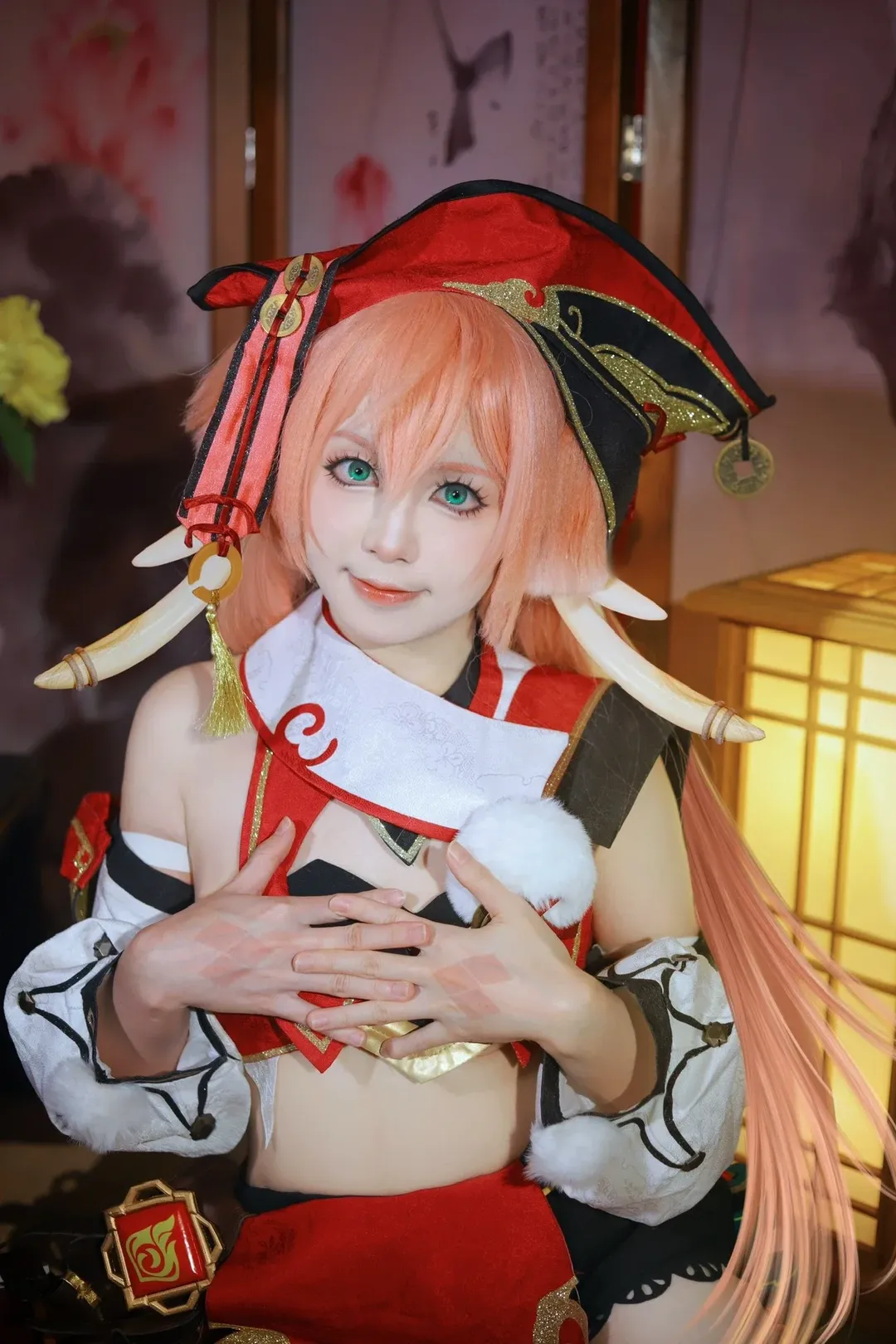 二次元, 原神, 和風撮影, コスプレ撮影, 煙緋のコスプレ - 9枚目