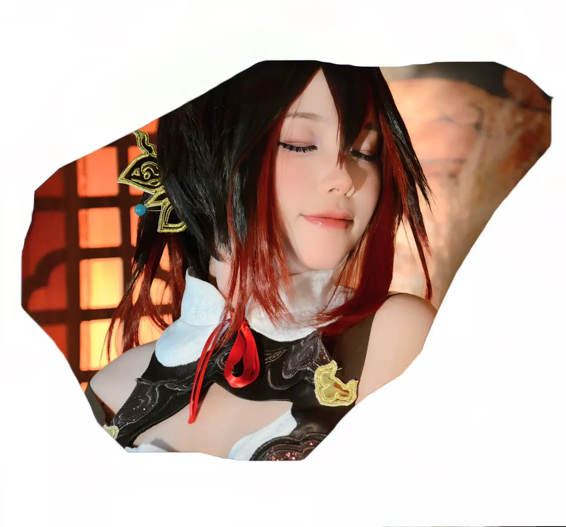 崩壊：スターレイル, 停雲 コスプレ, コスプレレタッチ, 国風仙侠, メイク紹介 - 7枚目