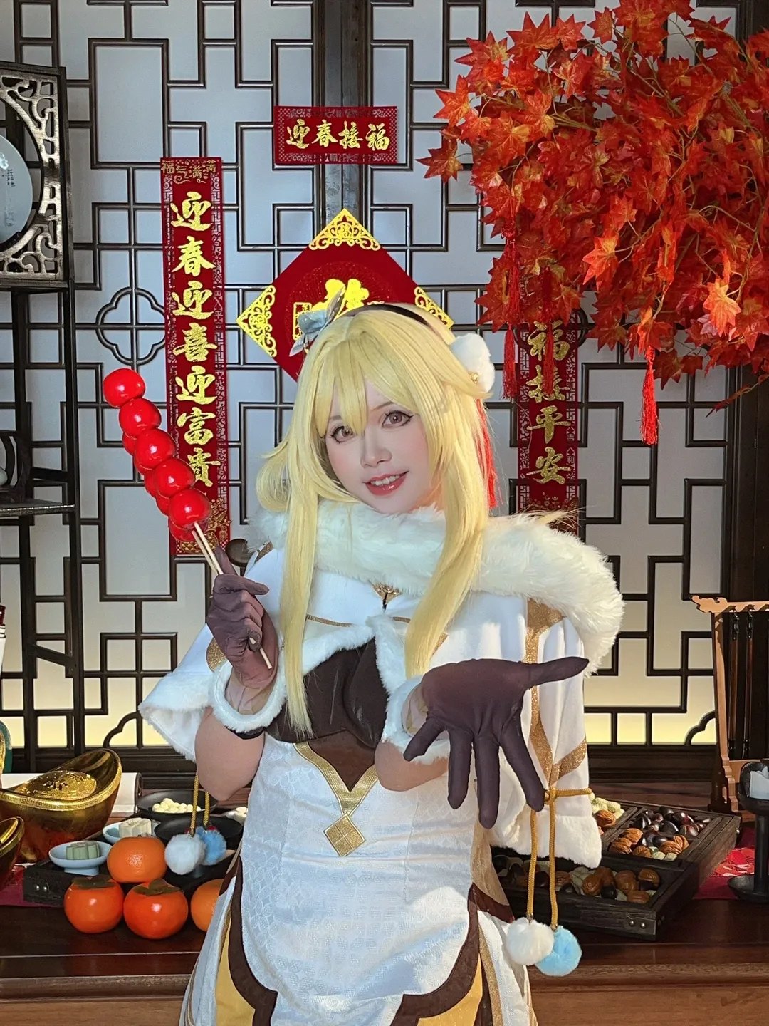原神, 海灯节, 璃月, 旅行者荧cos, 新春同人 - 第3张