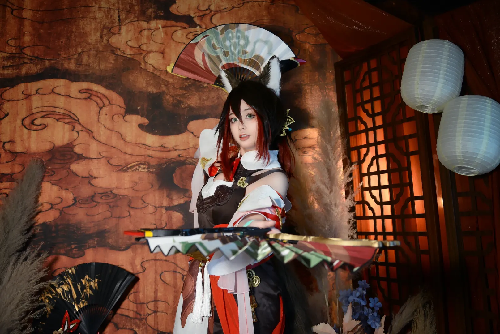 崩坏星穹铁道, 停云cos, cosplay摄影, 狐耳少女, 国风写真 - 第2张