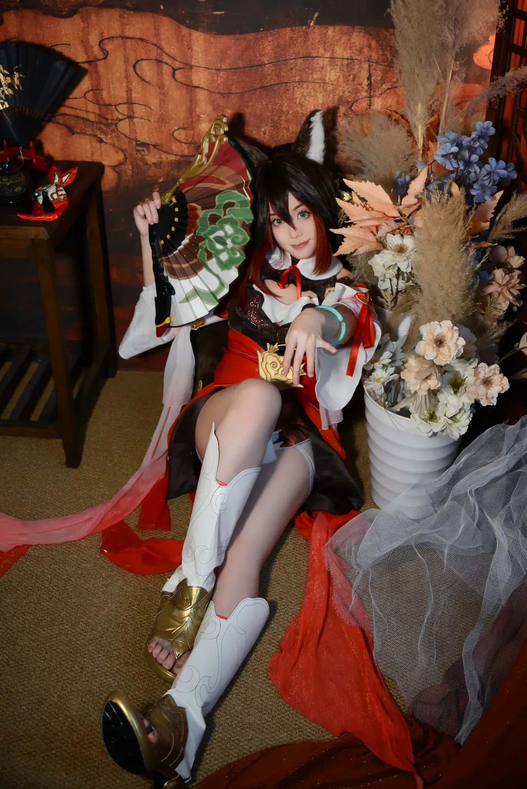 崩坏星穹铁道, 停云cos, cosplay摄影, 狐耳少女, 国风写真 - 第5张