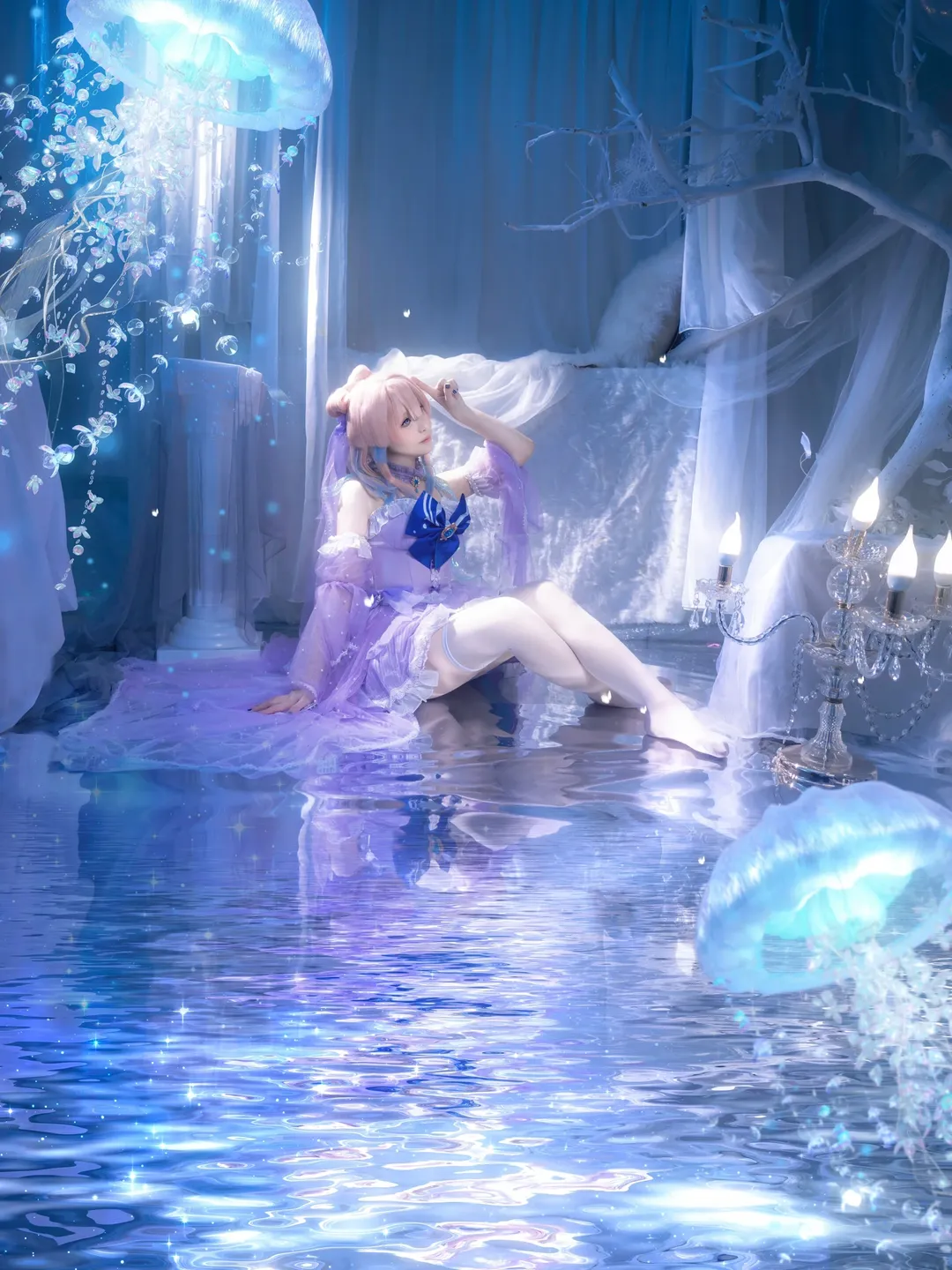 Genshin Impact, Casual cosplay, Anime-style photography, Ganyu and Kokomi cosplay, Final photo delivery