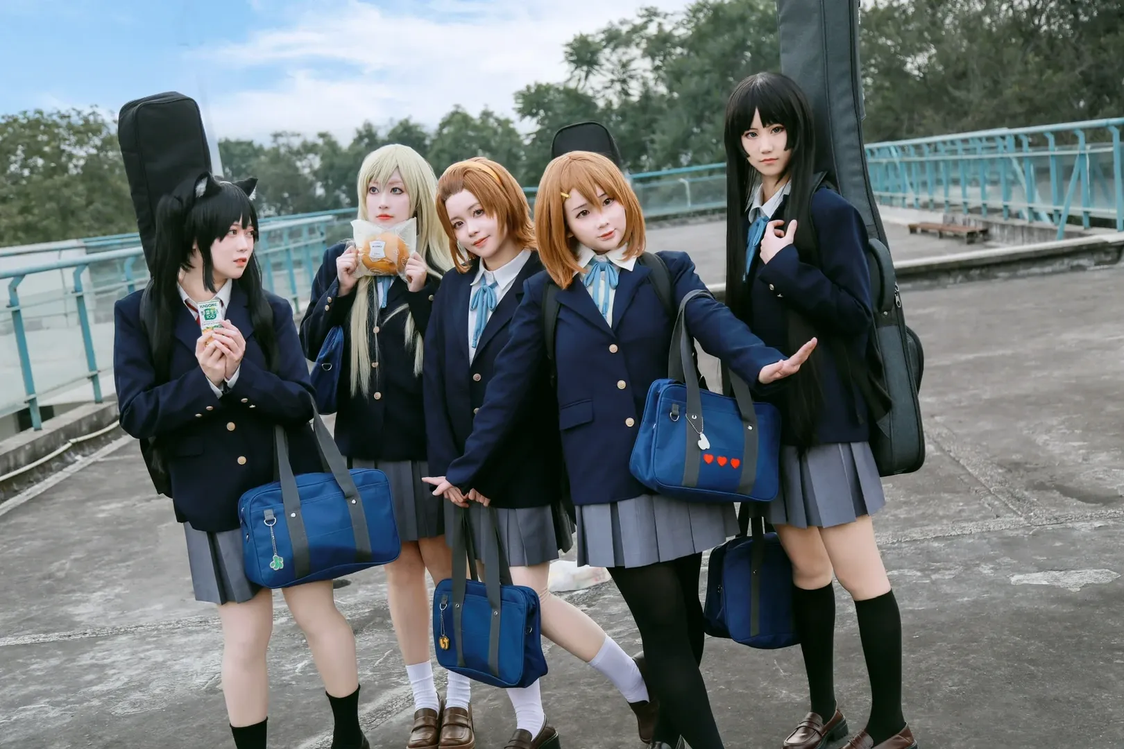 Cosplay分享, 輕音少女, 二次元文藝復興, 田井中律cos, 輕音部永不畢業