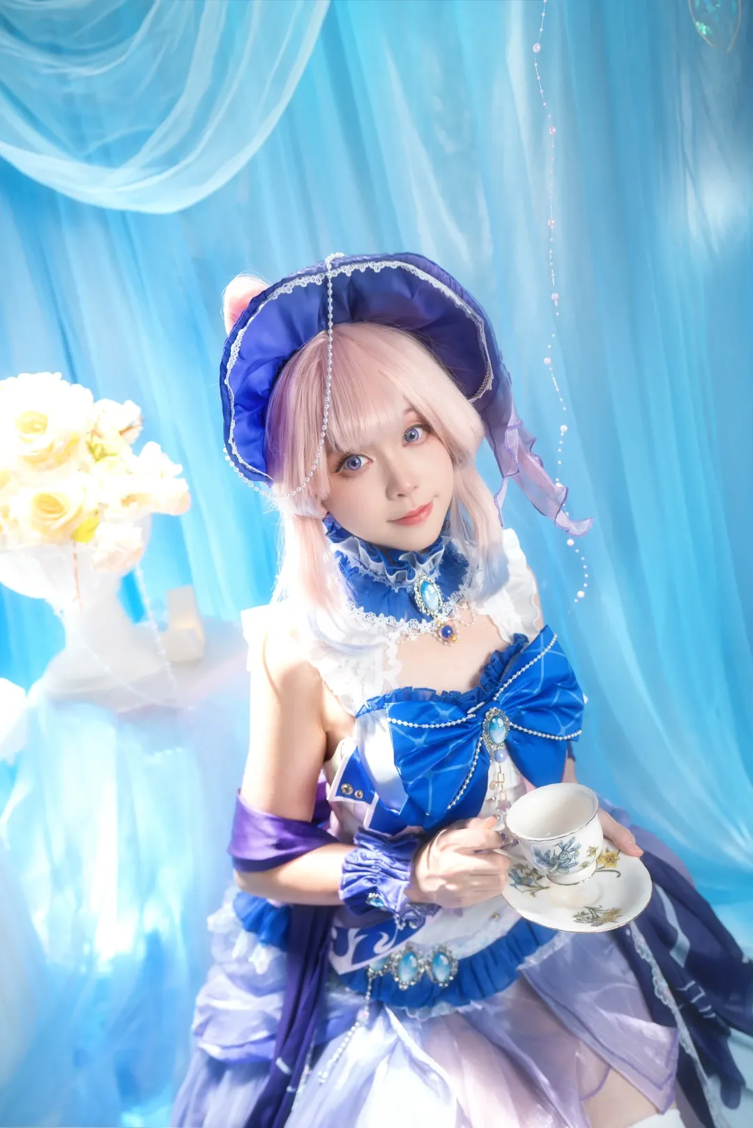 原神, 珊瑚宫心海cos, cosplay正片, 心海同人, 梦幻海洋风 - 第2张
