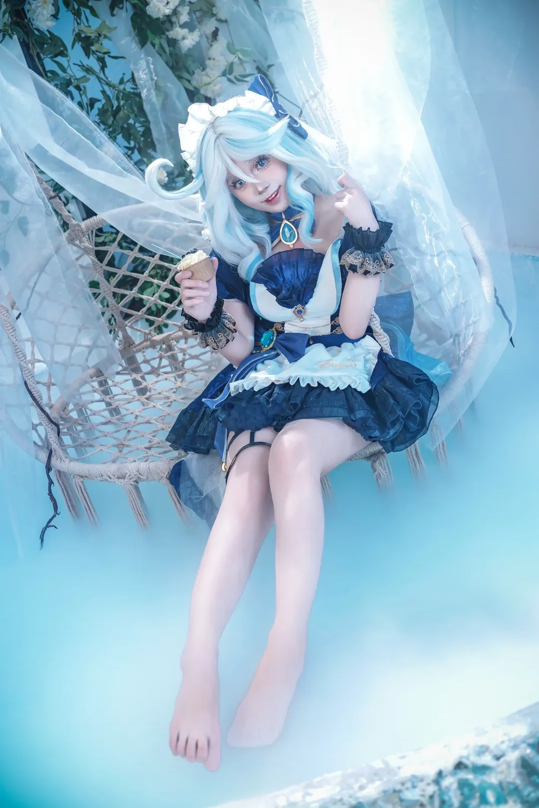 原神, 原神创作者激励计划, 芙宁娜cos, 二次元cosplay, 芙宁娜女仆 - 第2张