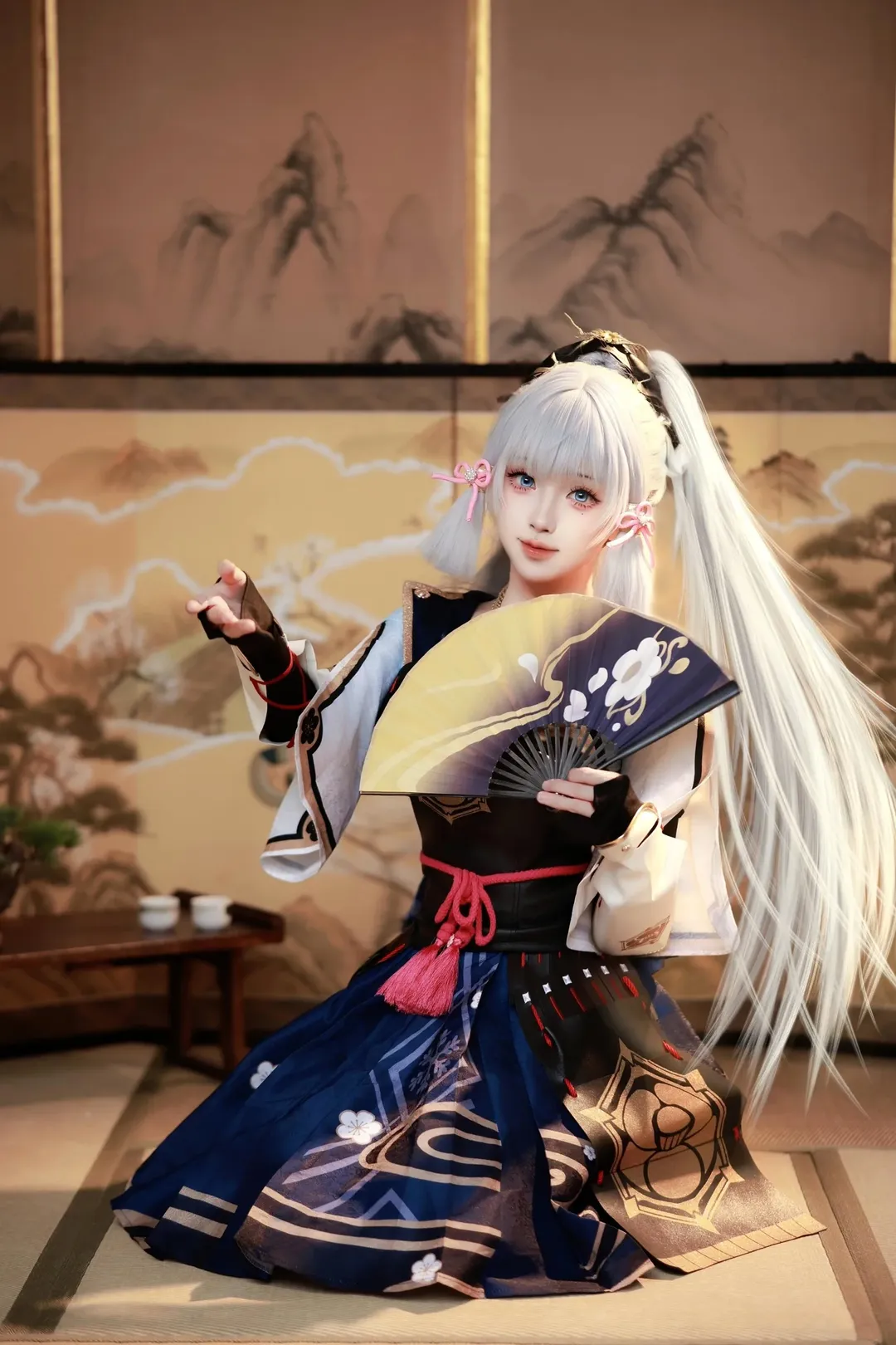 原神, 和風攝影, 神裡綾華cos, 二次元cos, cosplay造型 - 第2張