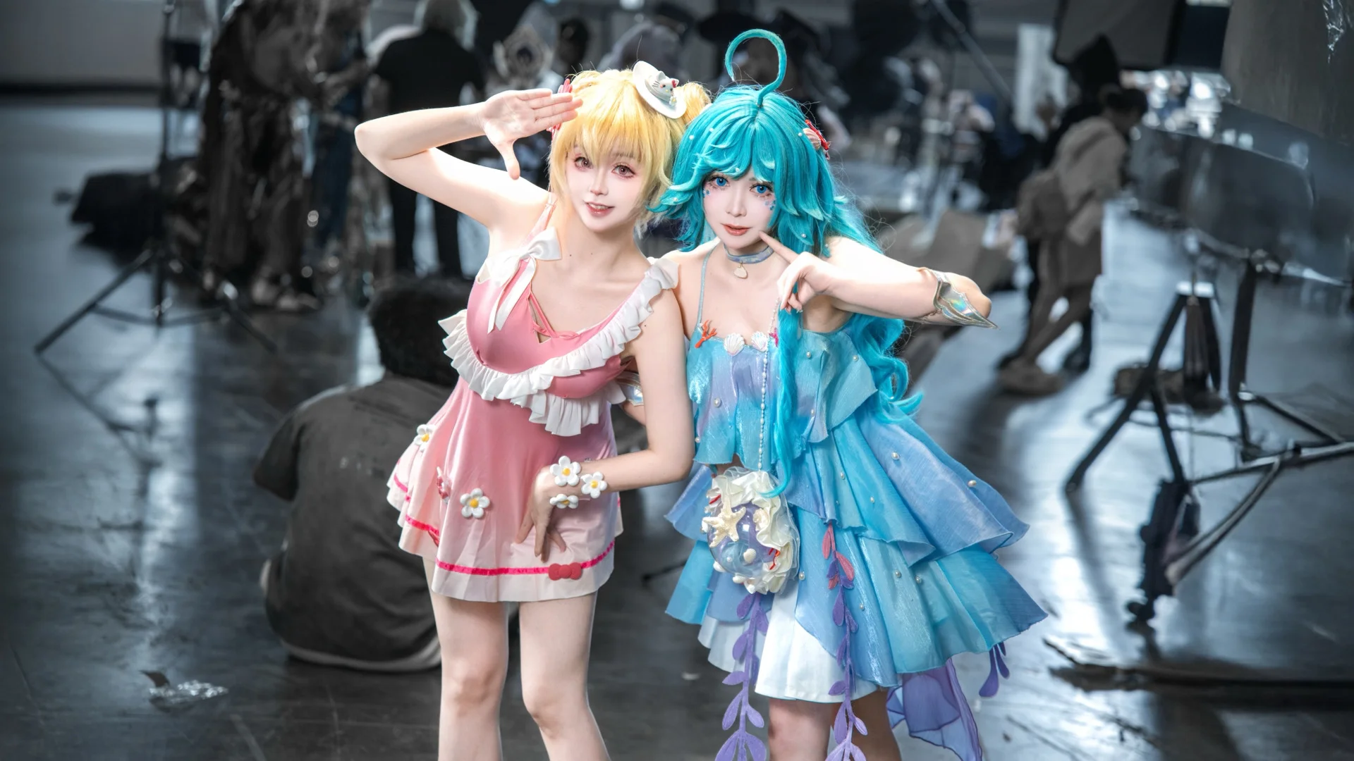 Convention photos, Honor of Kings, Dolia cosplay, Xiao Qiao Cosplay, Gaming buddy - Image 3