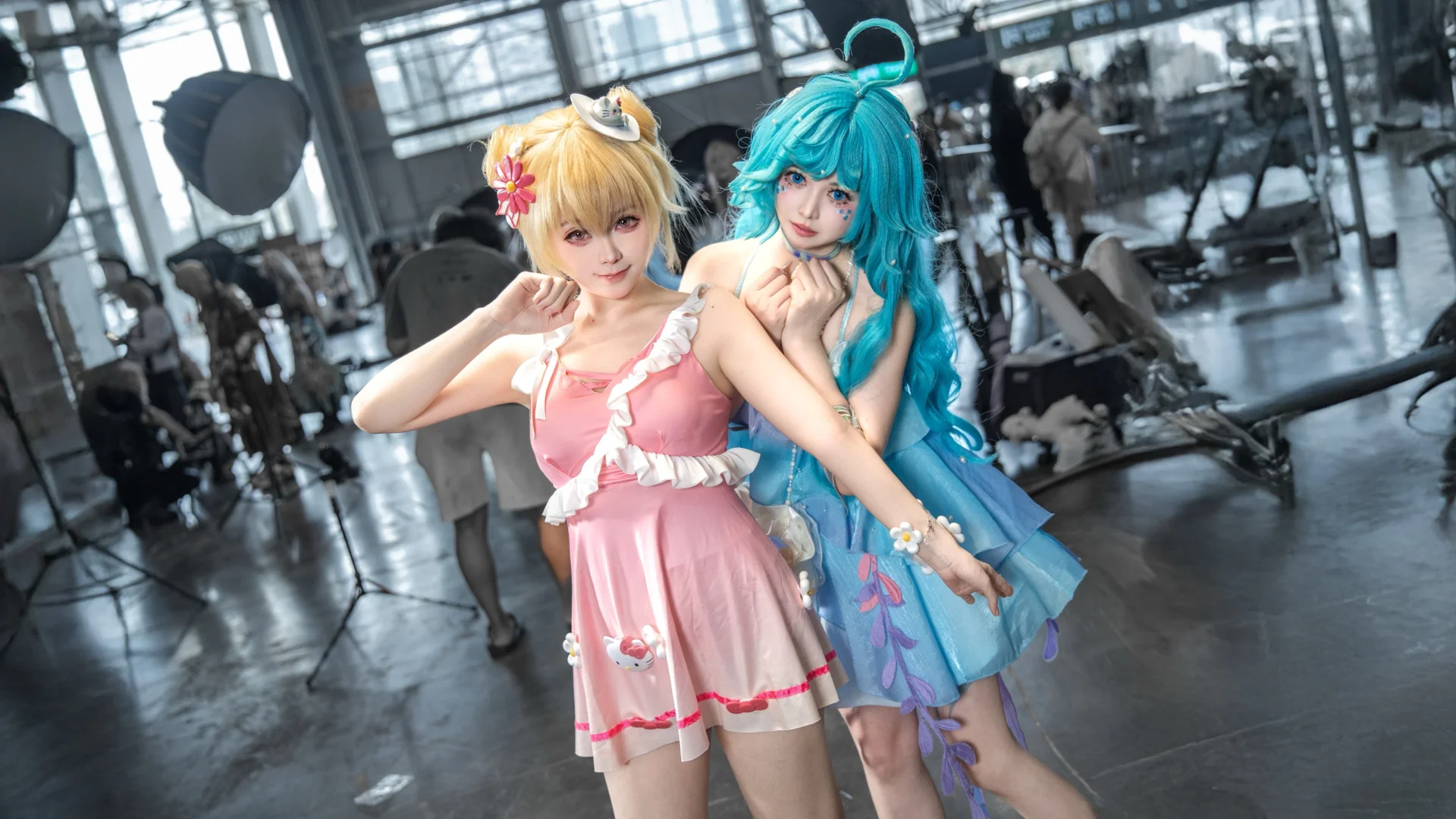 Convention photos, Honor of Kings, Dolia cosplay, Xiao Qiao Cosplay, Gaming buddy - Image 4