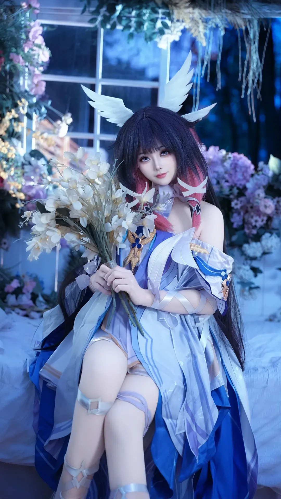原神, 哥伦比娅cos, cosplay, 二次元cos, 月之少女