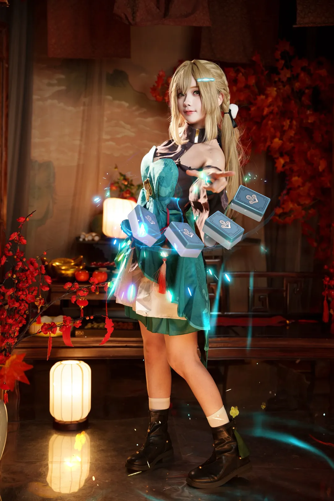 崩坏：星穹铁道, 青雀cos, cosplay摄影, 星穹铁道二创, 新春cosplay - 第1张