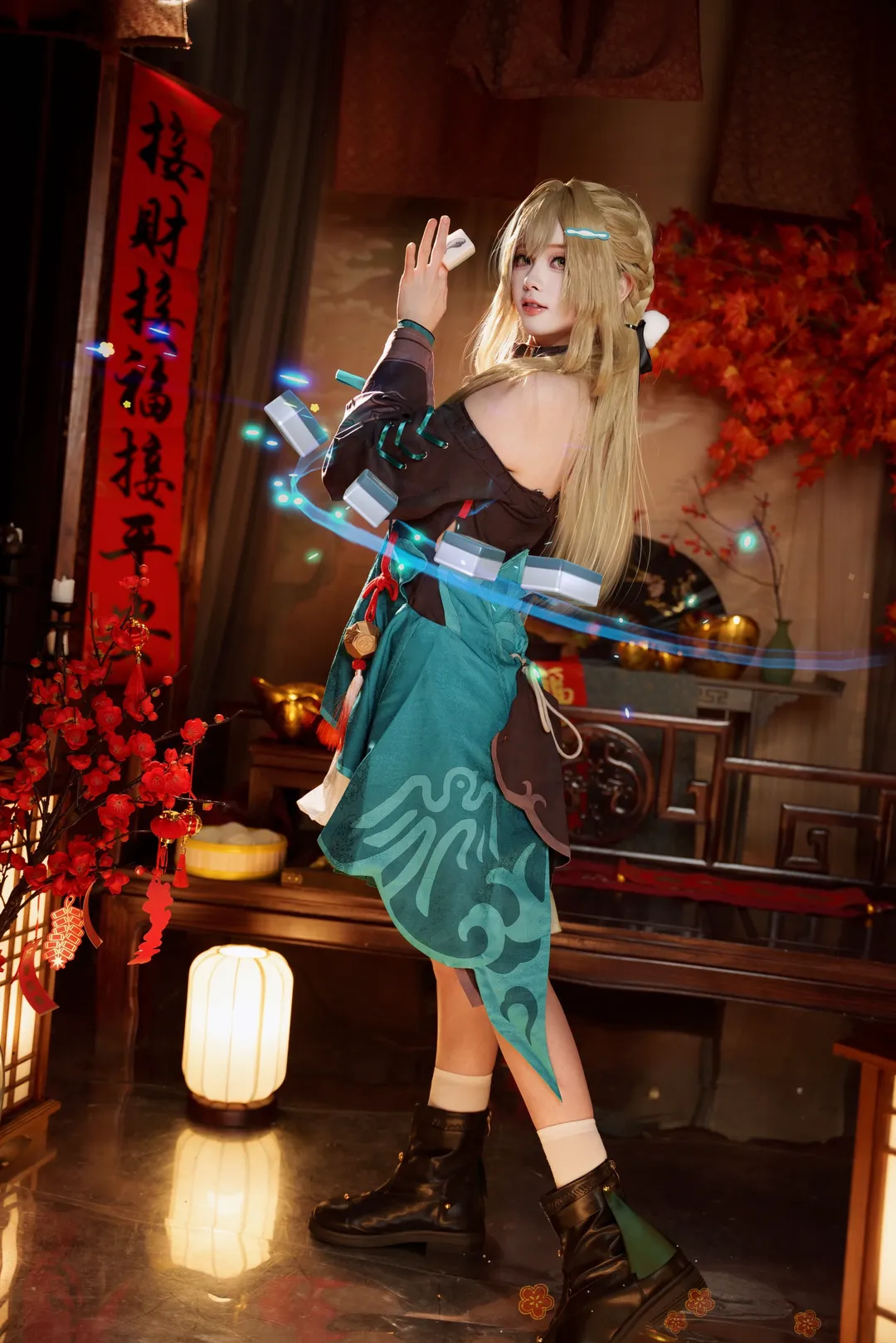 崩坏：星穹铁道, 青雀cos, cosplay摄影, 星穹铁道二创, 新春cosplay - 第2张