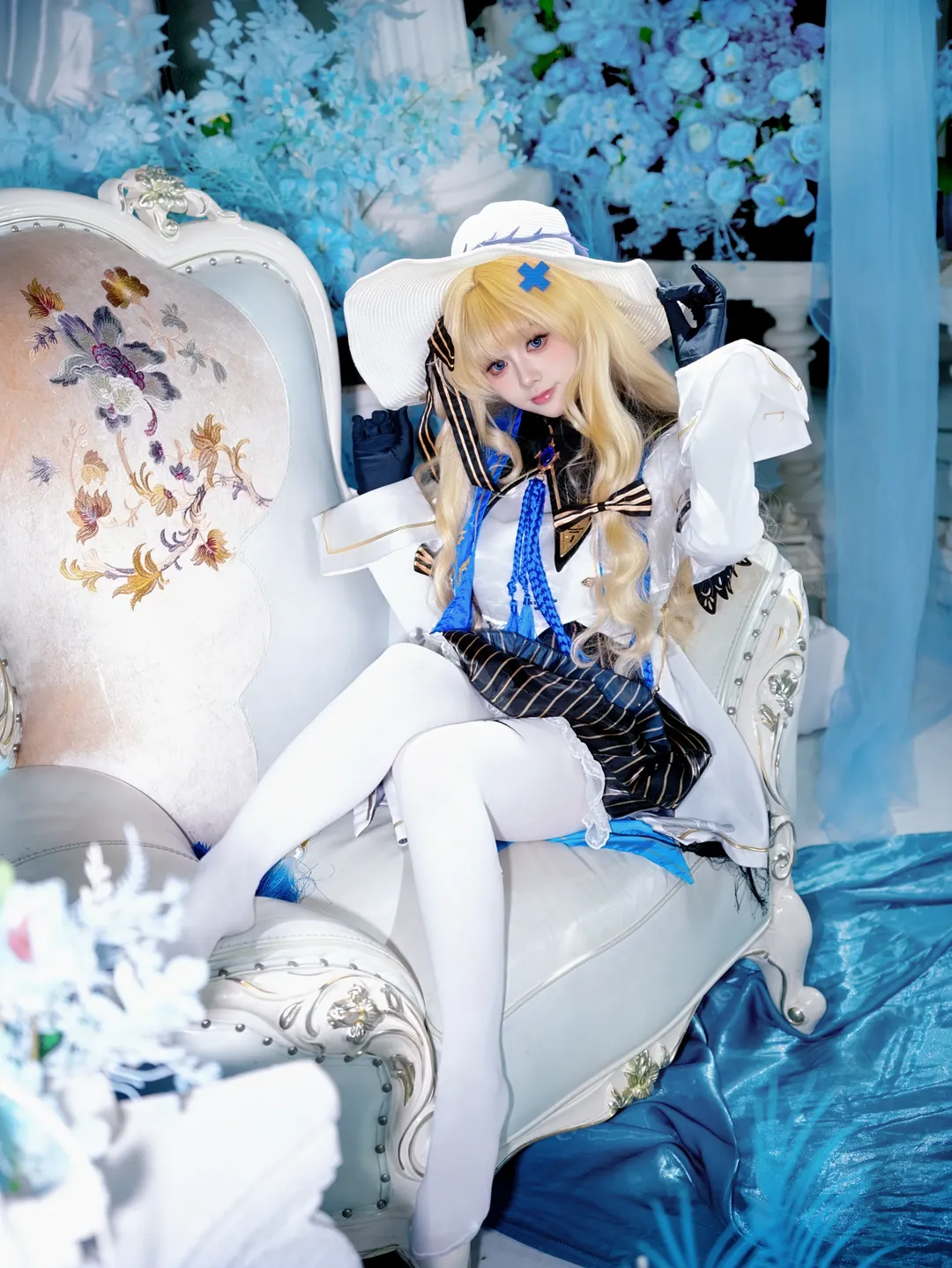 菲比cos, 鳴潮, cosplay攝影, 鳴潮cosplay, 白絲cos