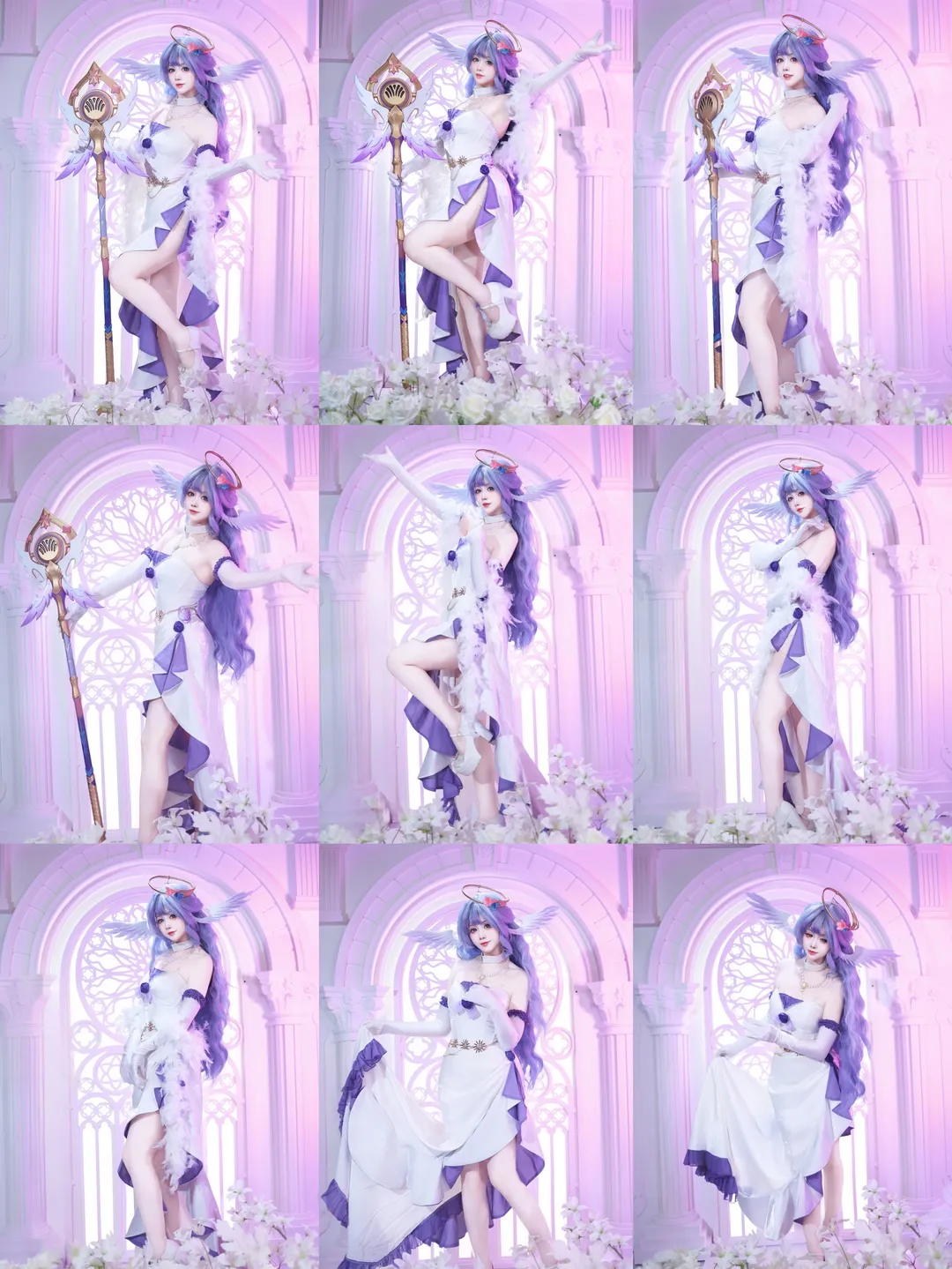 崩壊：スターレイル, ロビン コスプレ, コスプレポーズ参考, 同人コスプレ, マーメイドスカートの撮影 - 1枚目
