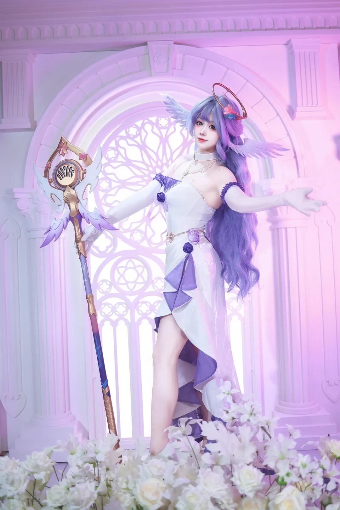 崩壊：スターレイル, ロビン コスプレ, コスプレポーズ参考, 同人コスプレ, マーメイドスカートの撮影 - 5枚目