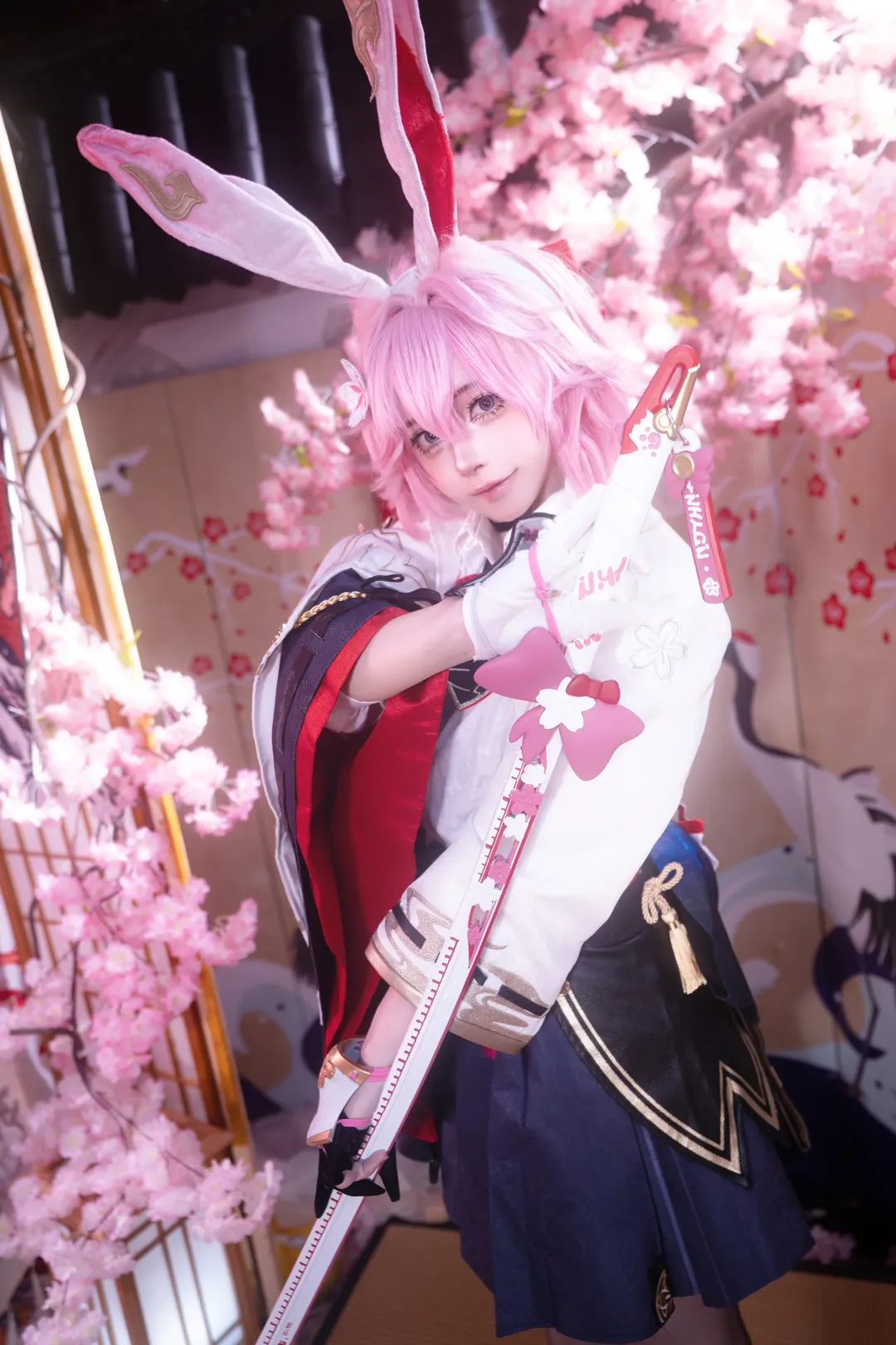 崩壊：スターレイル, 緋英 コスプレ, コスプレ日常, 和風, ピンク髪コーデ - 1枚目