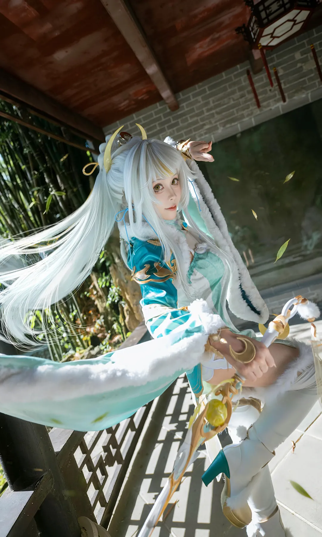 原神, 古风cos, cosplay分享, 兹白cos, 白马仙人