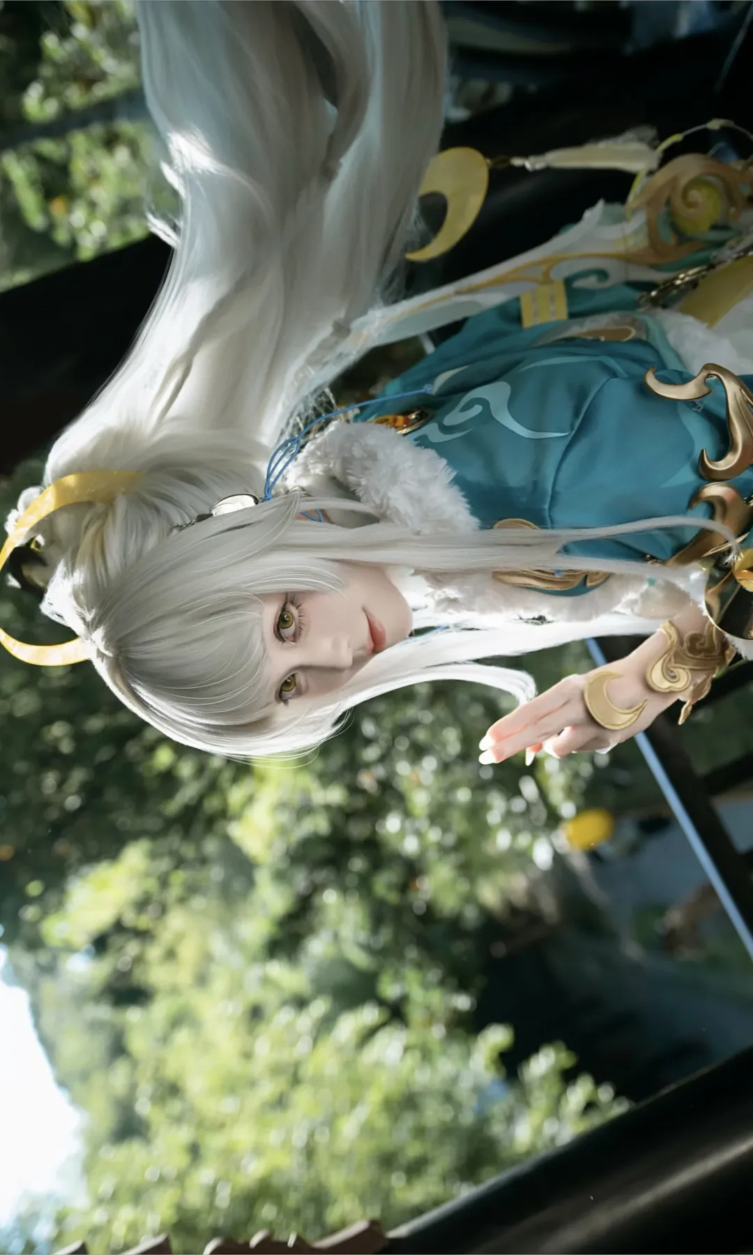 原神, 古风cos, cosplay分享, 兹白cos, 白马仙人 - 第2张