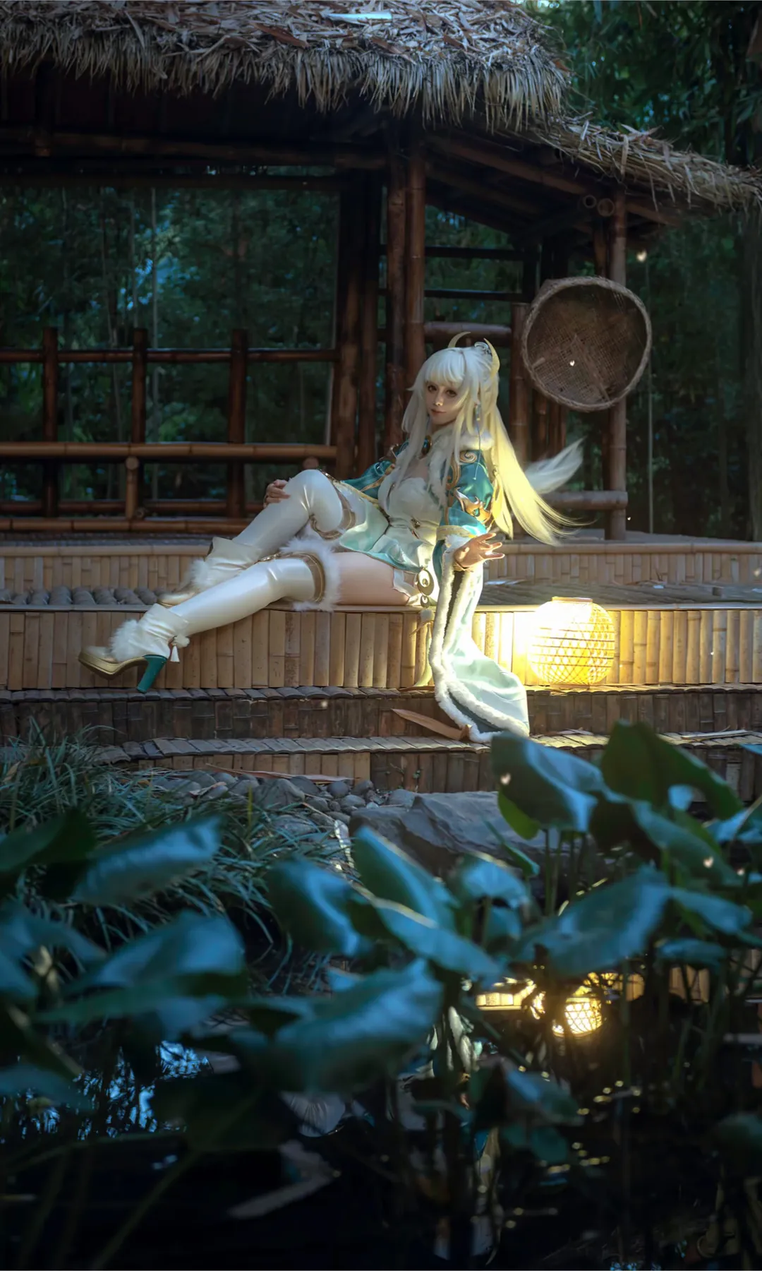 原神, 古风cos, cosplay分享, 兹白cos, 白马仙人 - 第3张