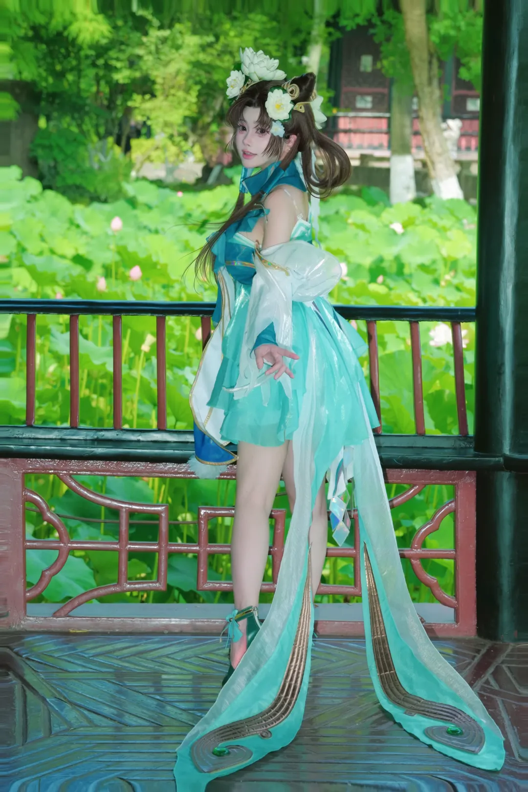 古风摄影, 王者荣耀, 小乔cos, cosplay日常, 汉服外景 - 第1张
