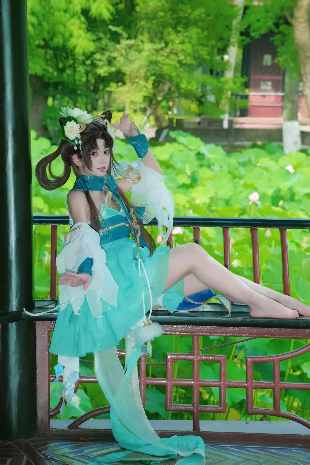 古风摄影, 王者荣耀, 小乔cos, cosplay日常, 汉服外景 - 第2张