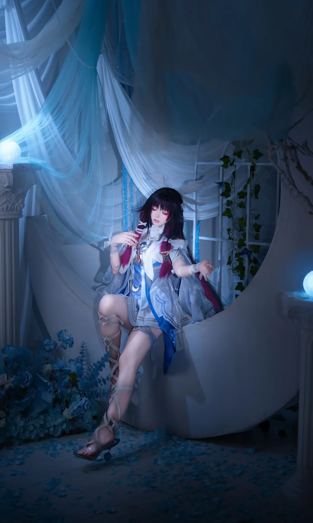 原神, 空月之歌, 哥伦比娅cos, cosplay摄影, 二次元装扮 - 第2张