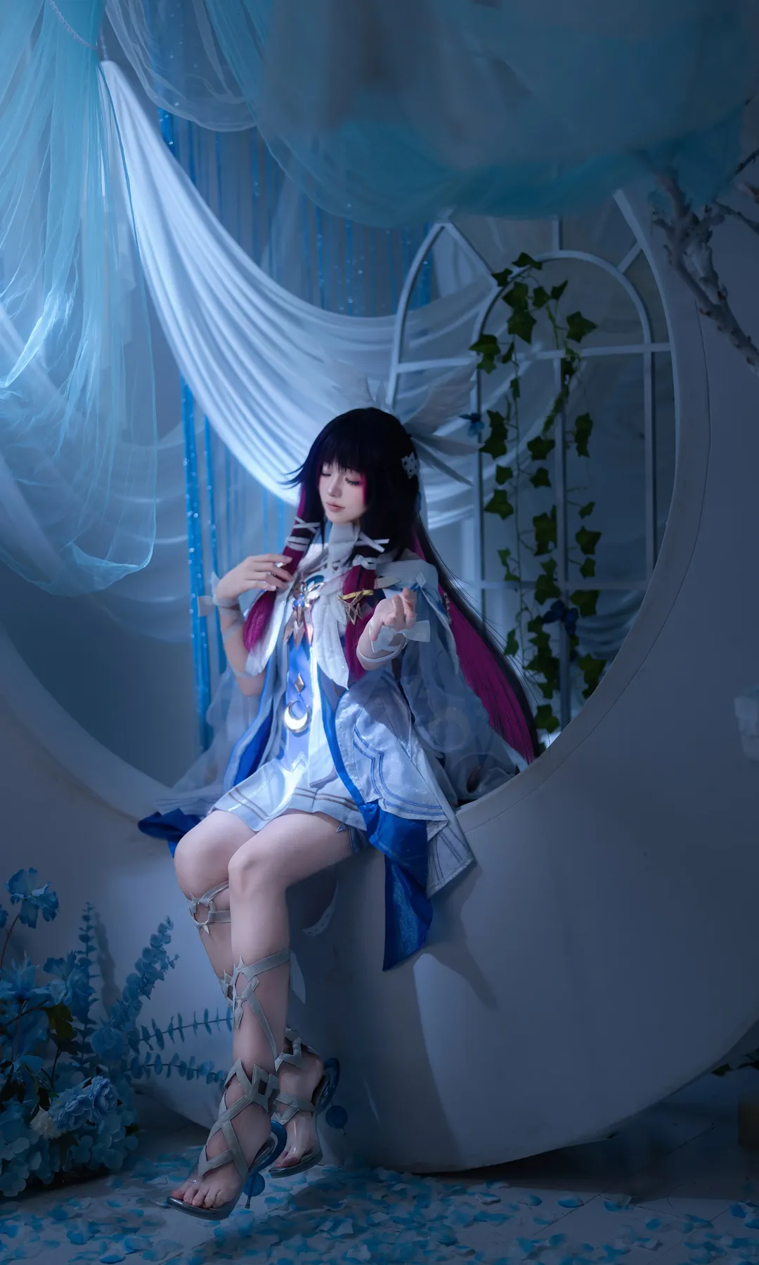 原神, 空月之歌, 哥伦比娅cos, cosplay摄影, 二次元装扮 - 第3张