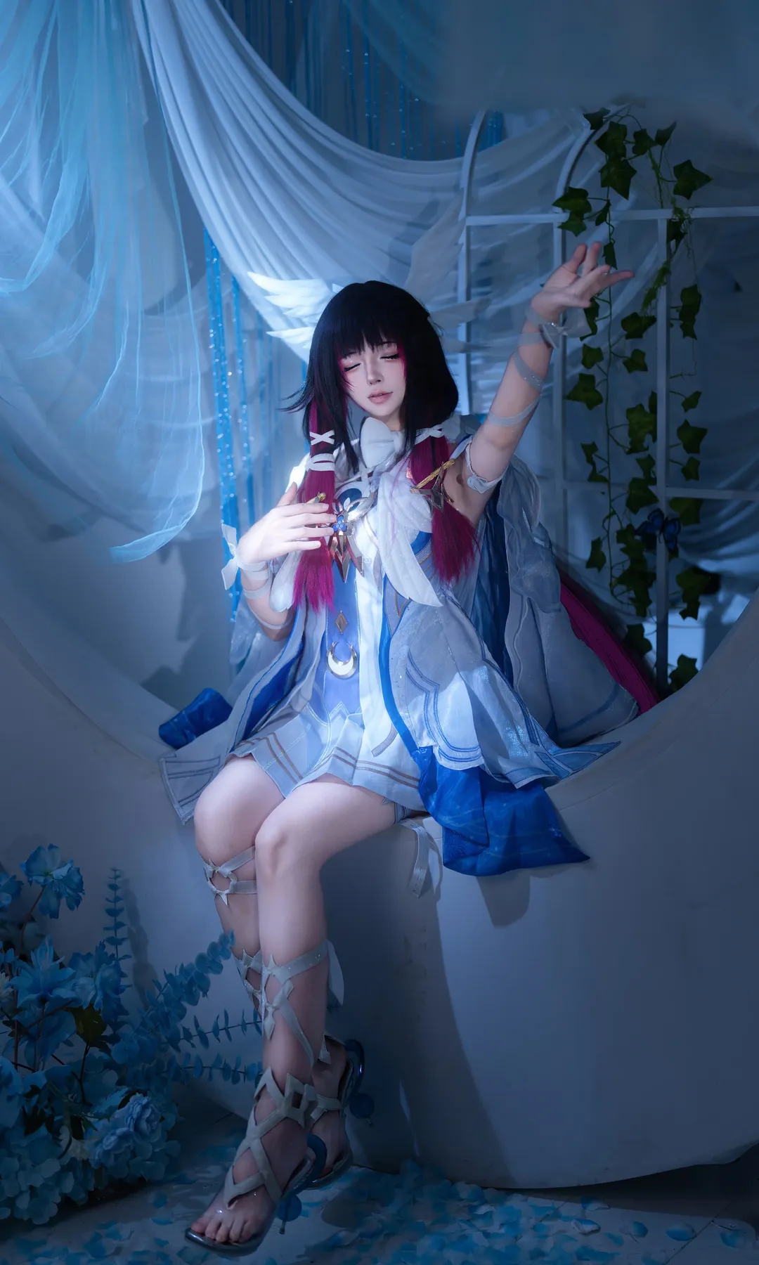 原神, 空月之歌, 哥伦比娅cos, cosplay摄影, 二次元装扮 - 第4张