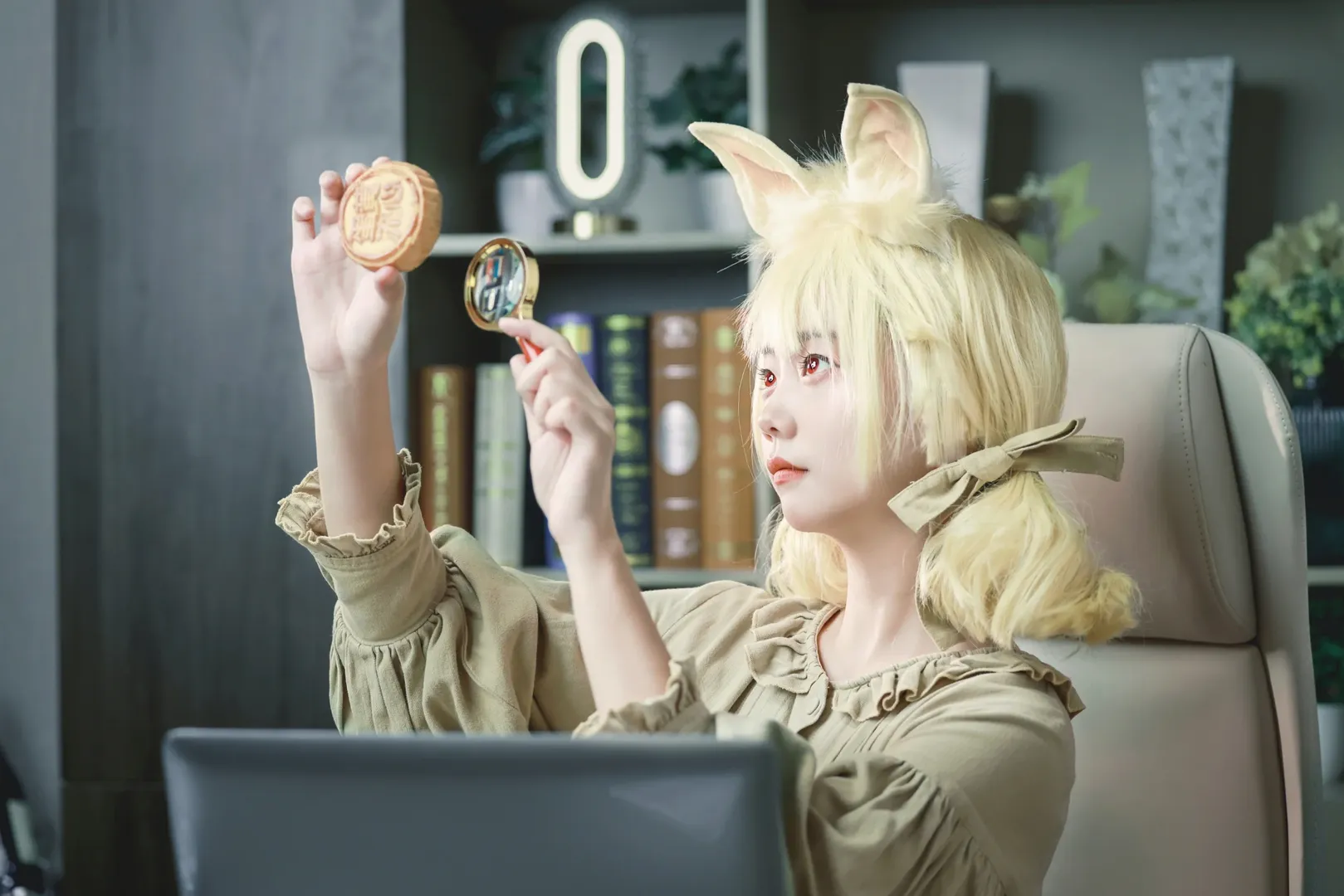 ポートレート, コスプレ日常, シャオユーコスプレ, フェ～レンザイ -神さまの日常-, 北京スタジオ撮影