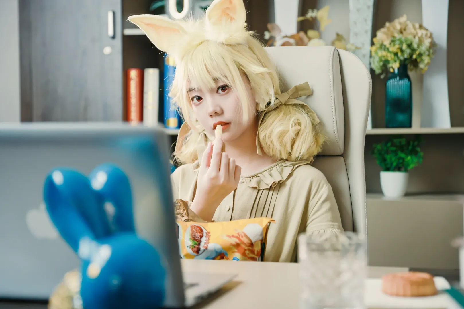 人像摄影, cosplay日常, 小玉cos, 非人哉, 北京棚拍 - 第4张
