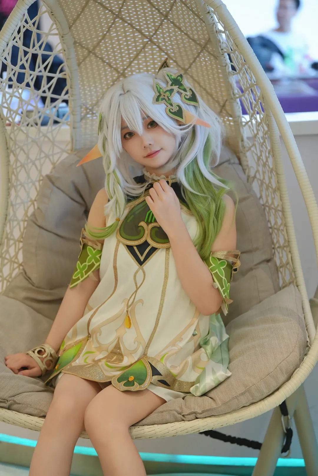 原神, ナヒーダ コスプレ, イベント写真, コスプレ撮影, アニメイベント - 2枚目