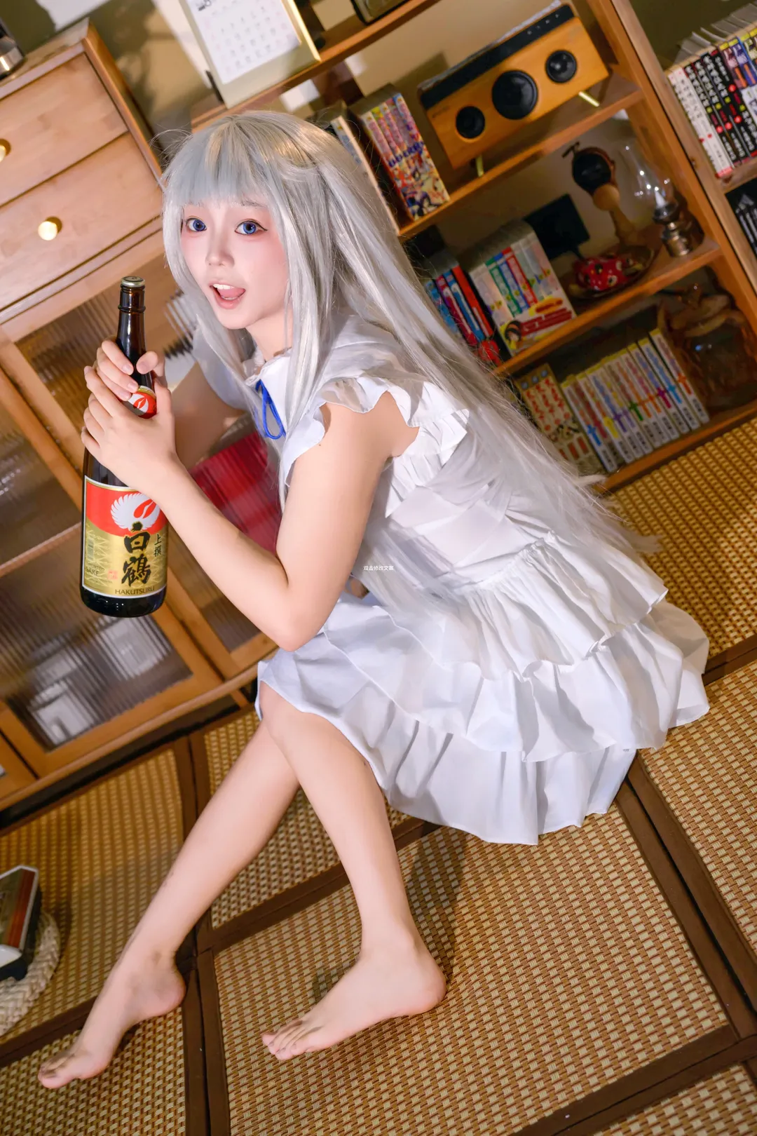 cos正片, 萌妹, 面码cos, 未闻花名, 日系日常 - 第1张