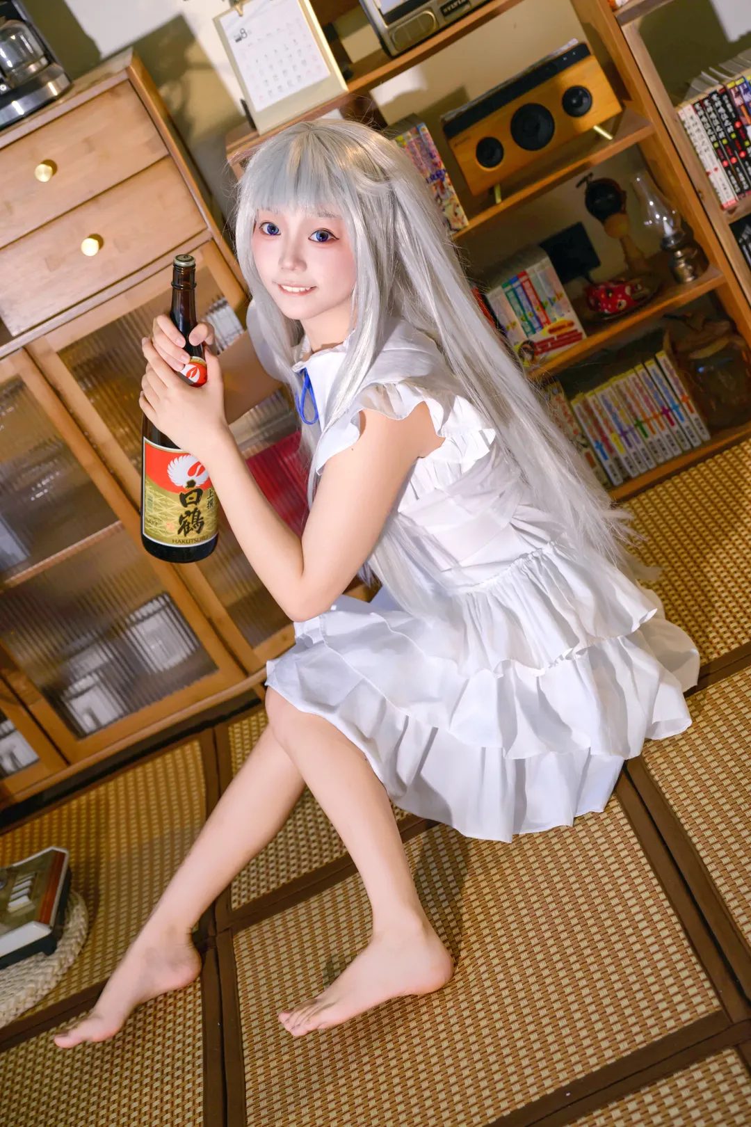 cos正片, 萌妹, 面码cos, 未闻花名, 日系日常