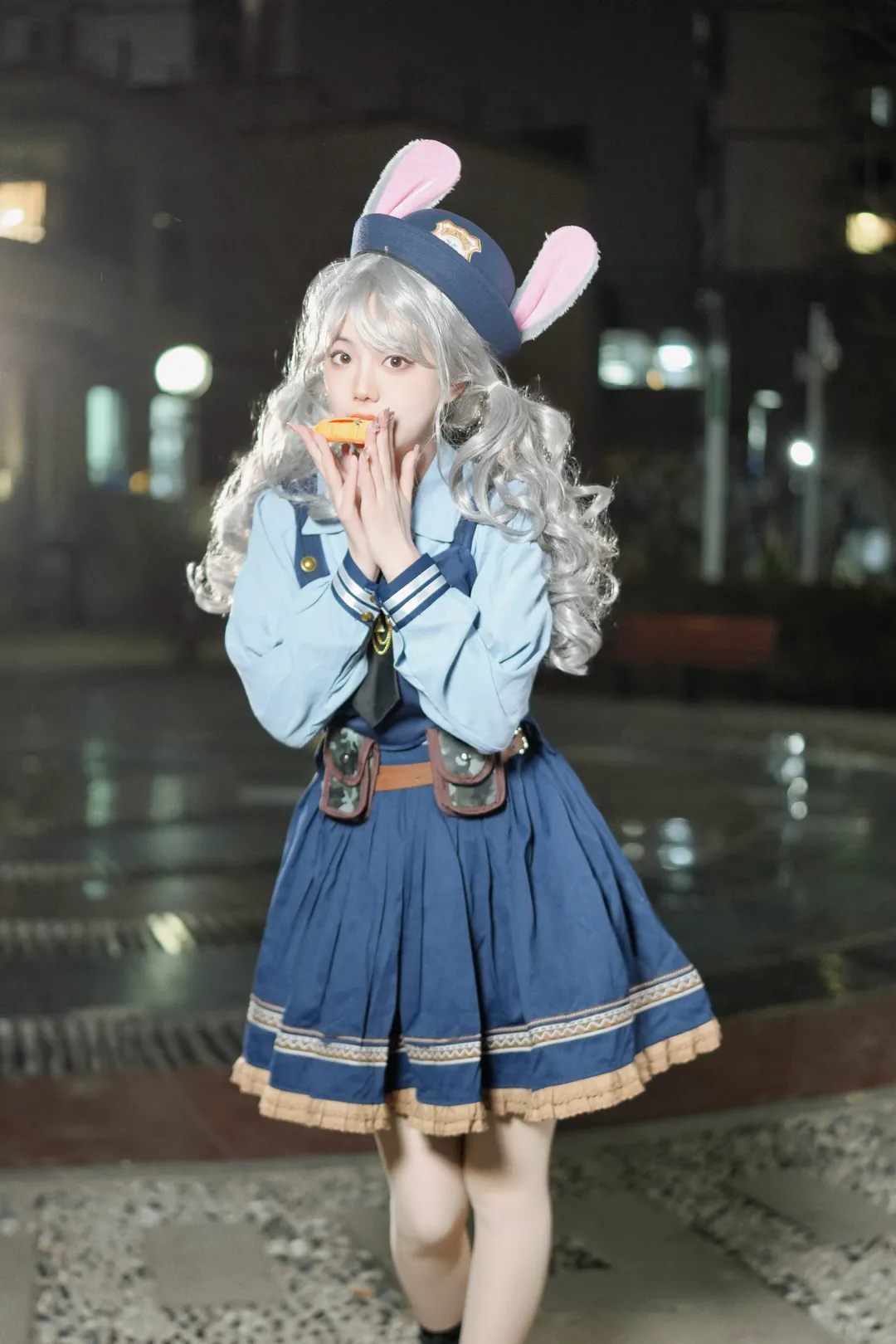 元气少女, cosplay分享, 朱迪cos, 兔子警官, 疯狂动物城2 - 第1张