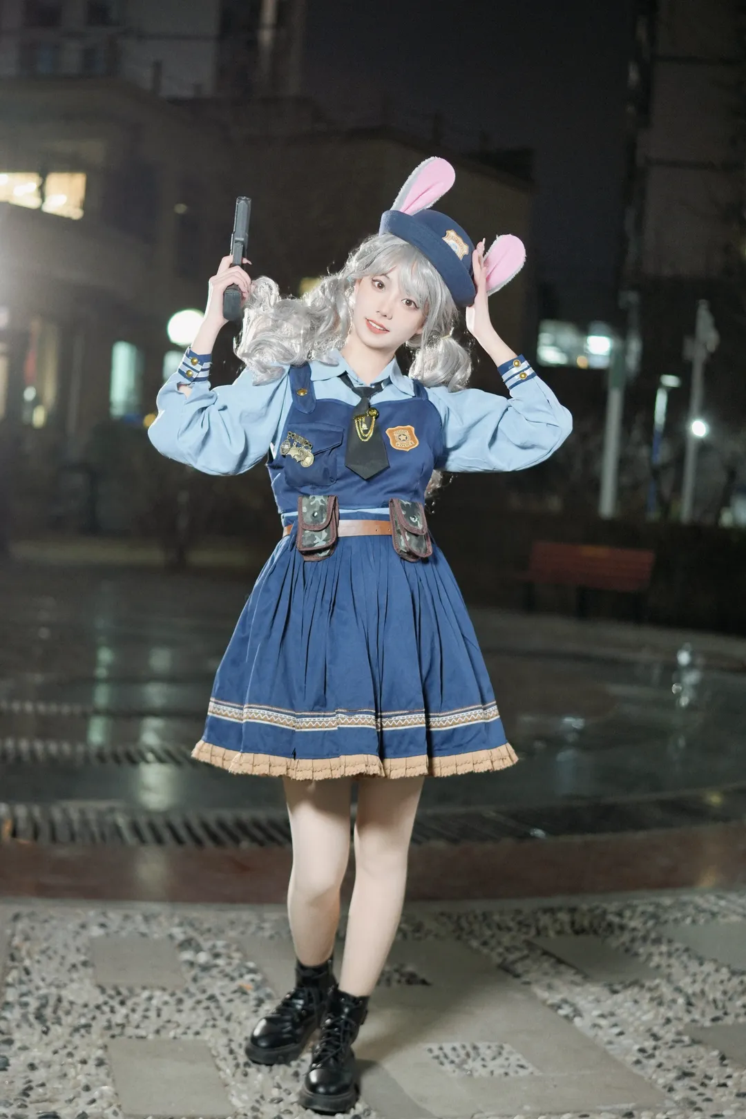 元气少女, cosplay分享, 朱迪cos, 兔子警官, 疯狂动物城2 - 第2张
