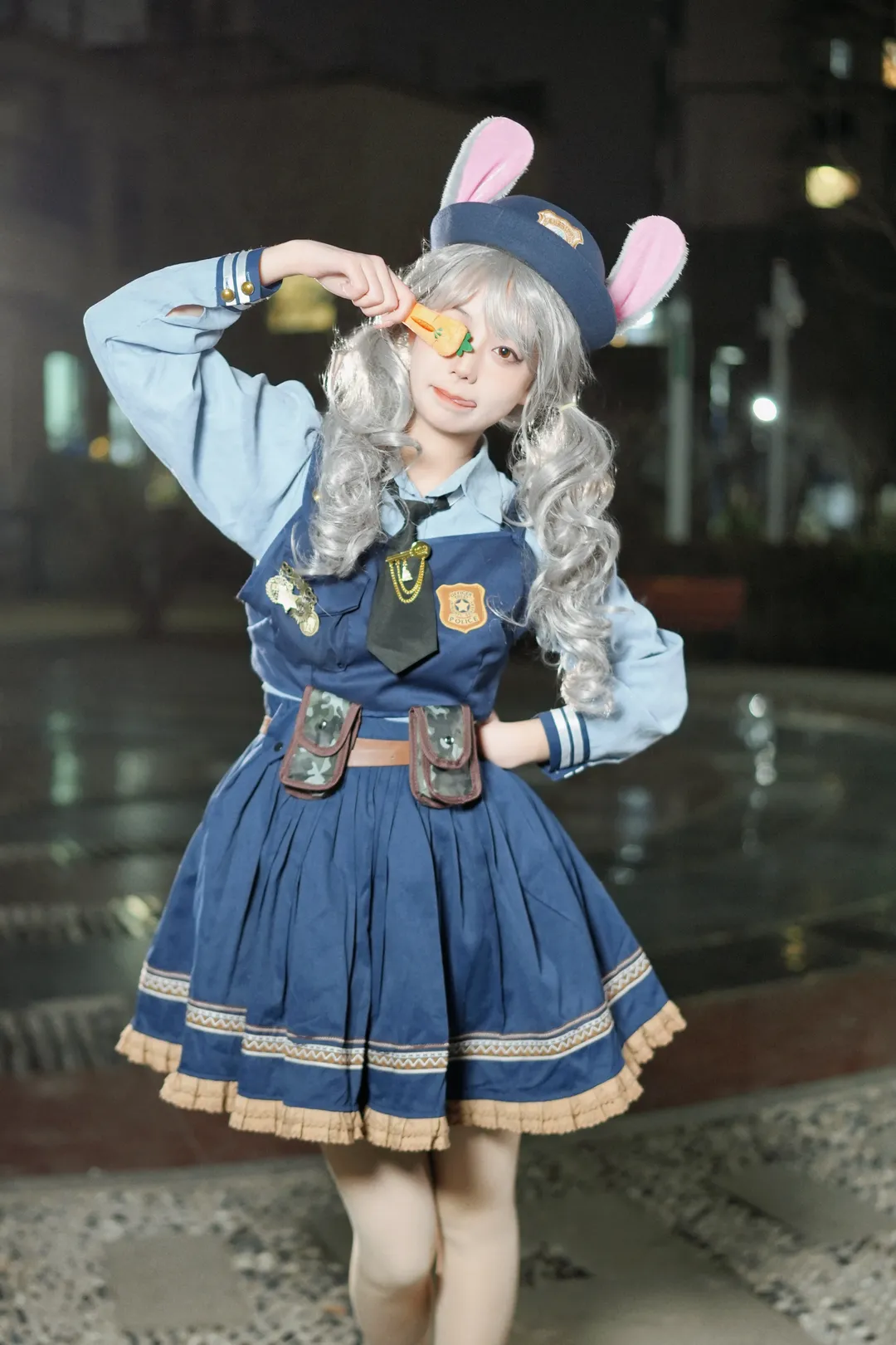 元气少女, cosplay分享, 朱迪cos, 兔子警官, 疯狂动物城2 - 第5张