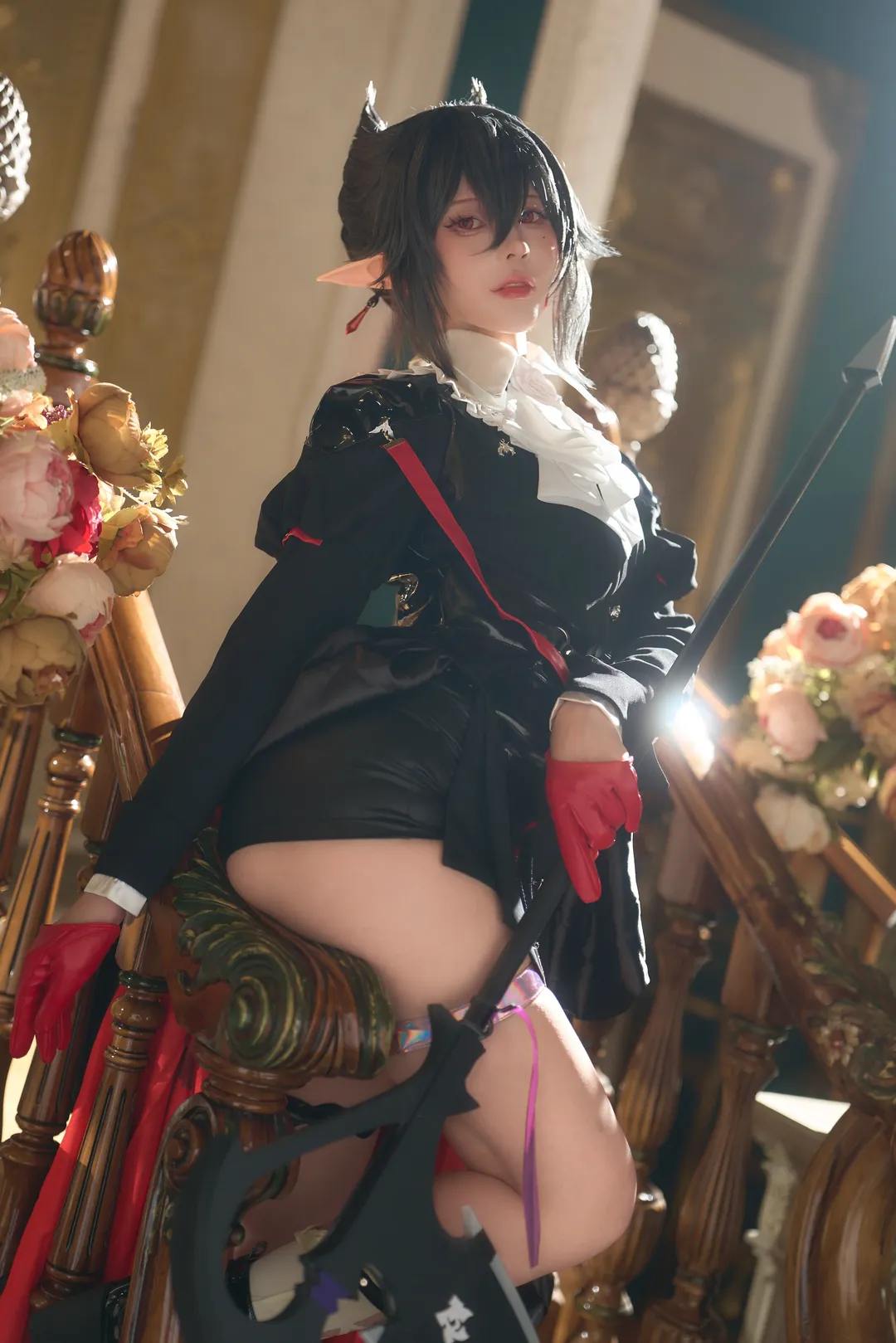 明日方舟, Arknights, 哥特风cos, 暗黑系cos, Entelechia cos