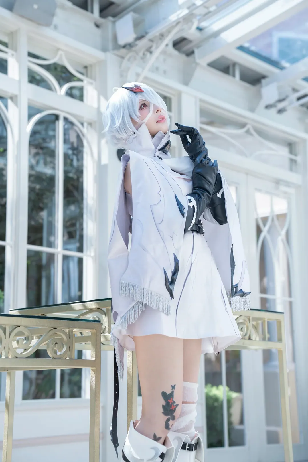 角色扮演, cos摄影, cosplay分享, 纯白穿搭, 二重螺旋 - 第2张