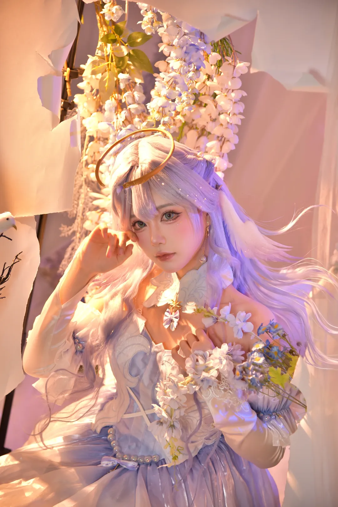 崩坏星穹铁道, 知更鸟cos, cosplay妆造, 游戏角色扮演, 天使写真 - 第2张