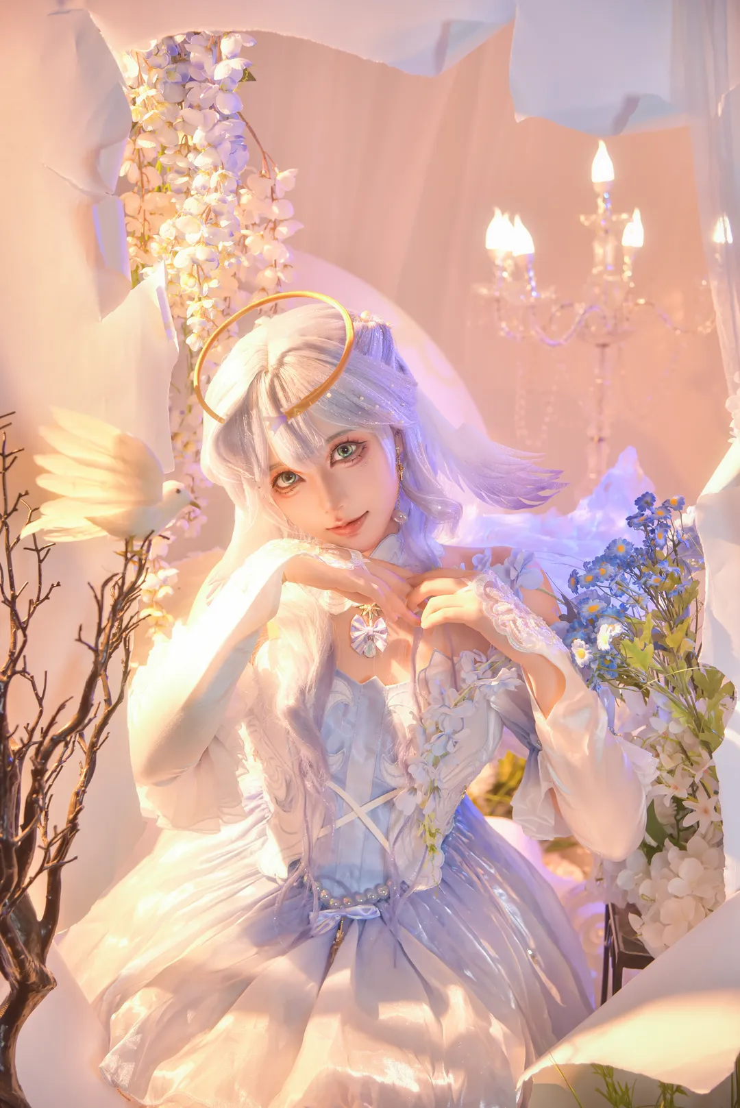 崩坏星穹铁道, 知更鸟cos, cosplay妆造, 游戏角色扮演, 天使写真 - 第3张