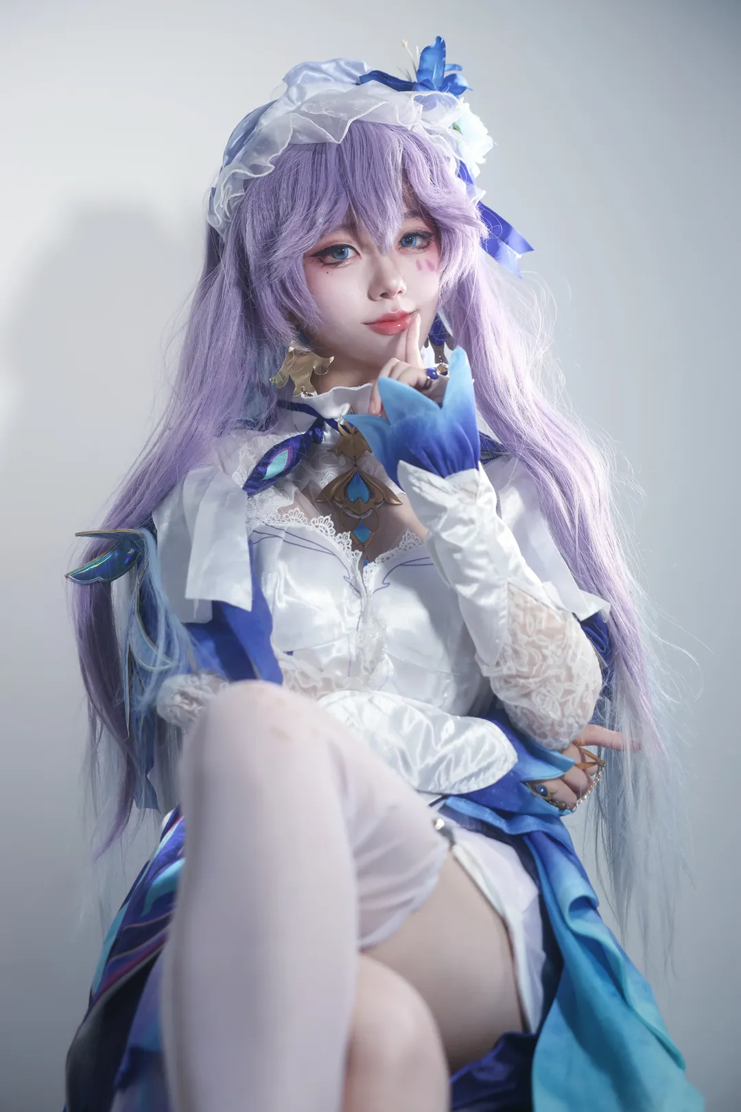 鳴潮, cosplay正片, 二次元穿搭, 坎特蕾拉cos, 攝影修圖