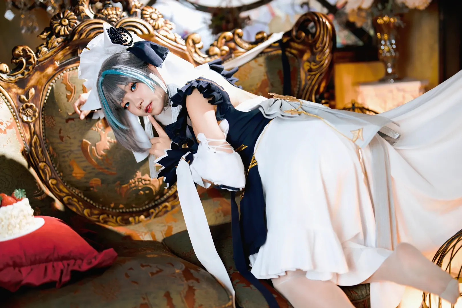 柴郡cos, 碧藍航線, cosplay攝影, 女僕裝穿搭, 二次元成片