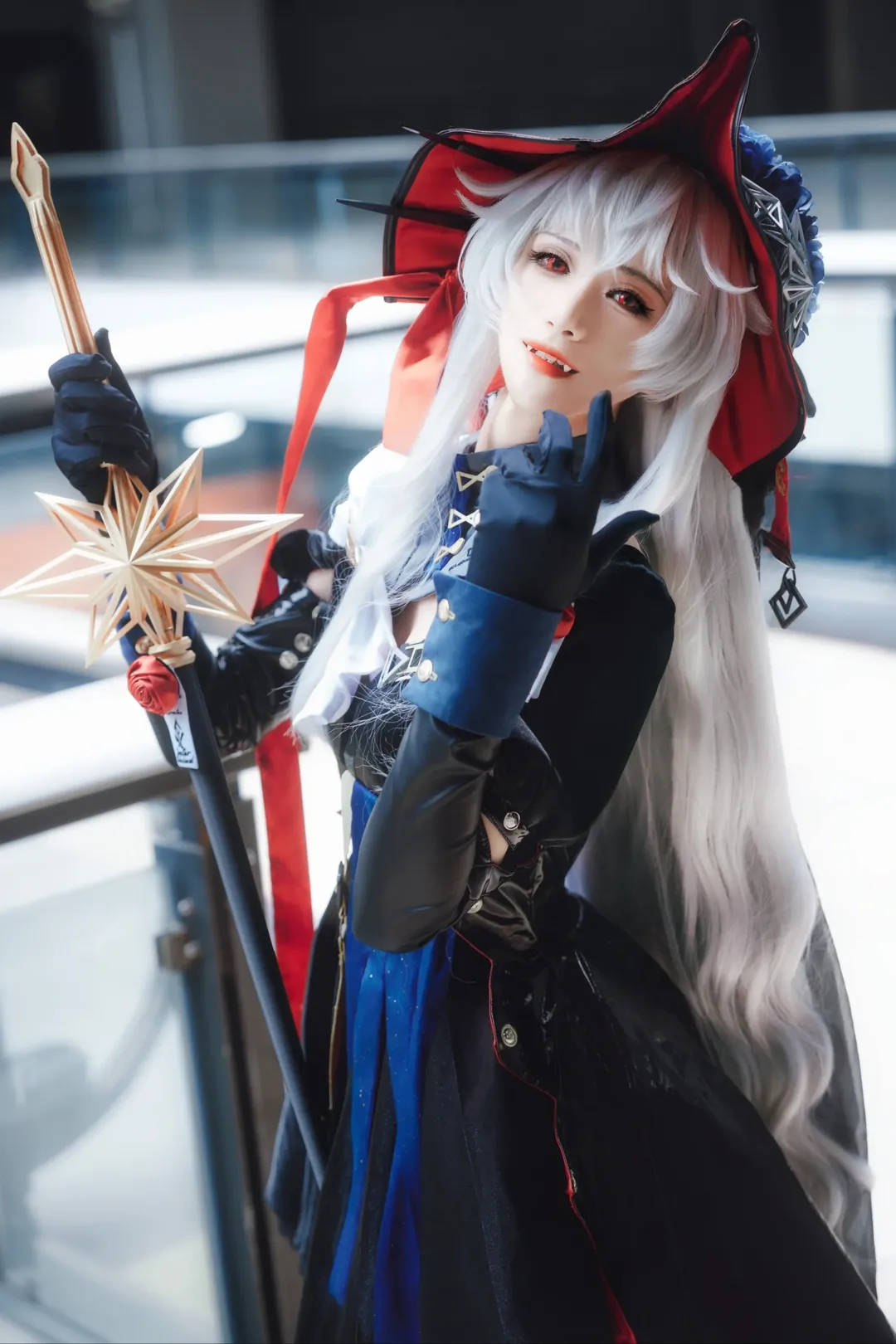 漫展返圖, 漫展場照, 二次元cosplay, 明日方舟, 歸溟幽靈鯊cos - 第1張