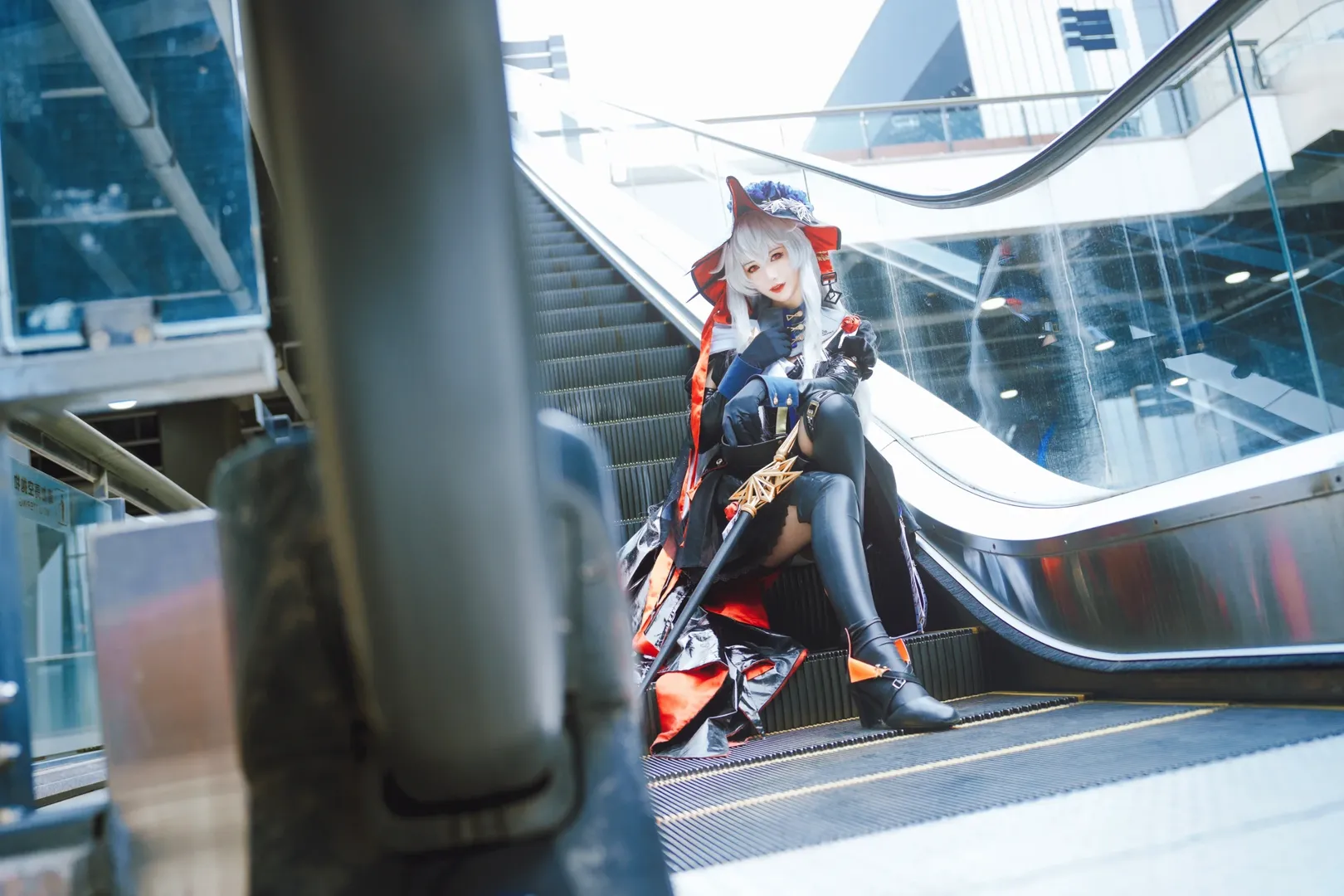 Convention photos, Convention photos, Anime cosplay, Arknights, Specter the Unchained cosplay