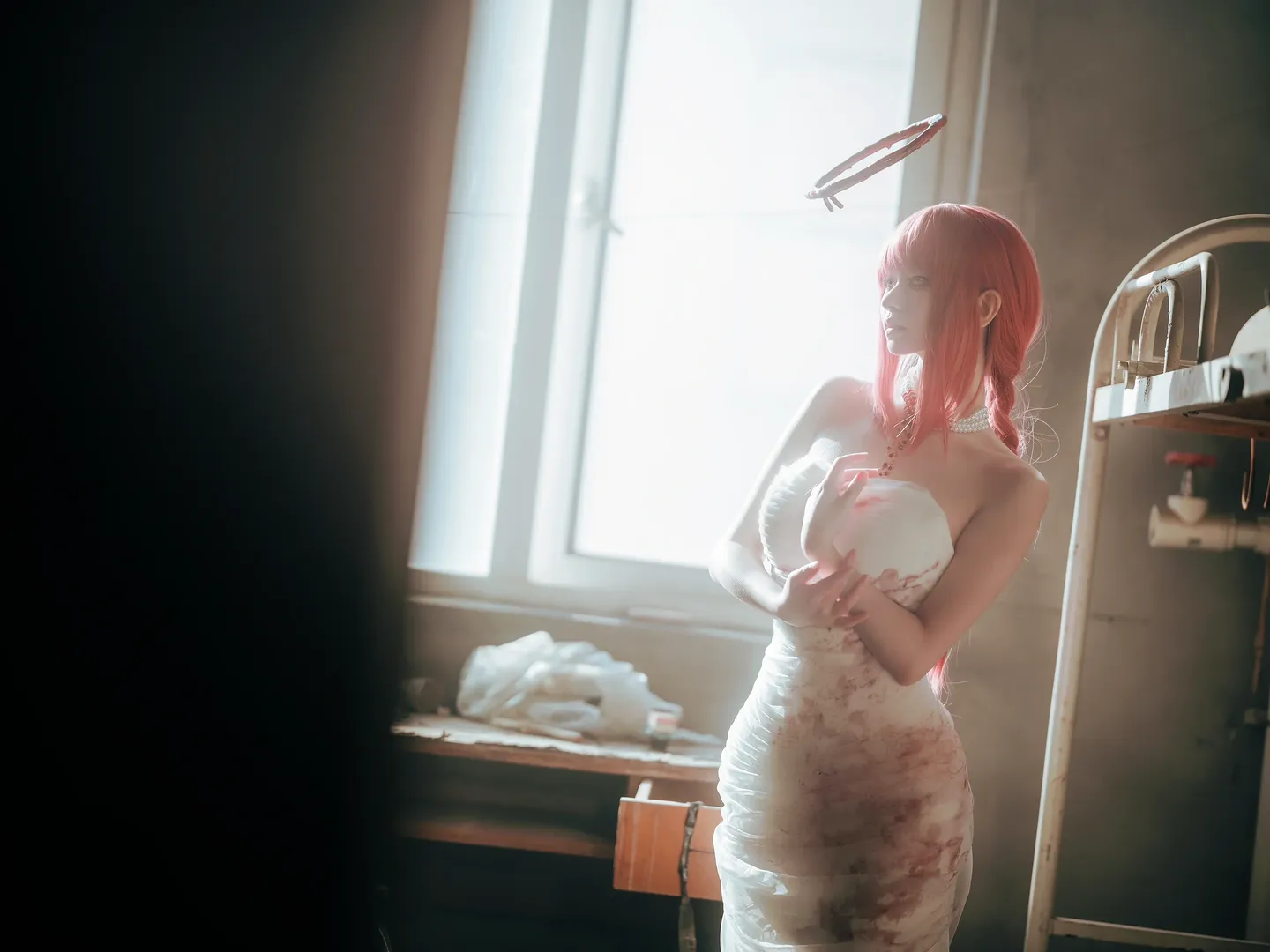 Cosplay摄影, 电锯人, 二次元正片, 红发造型, 玛奇玛cos - 第2张