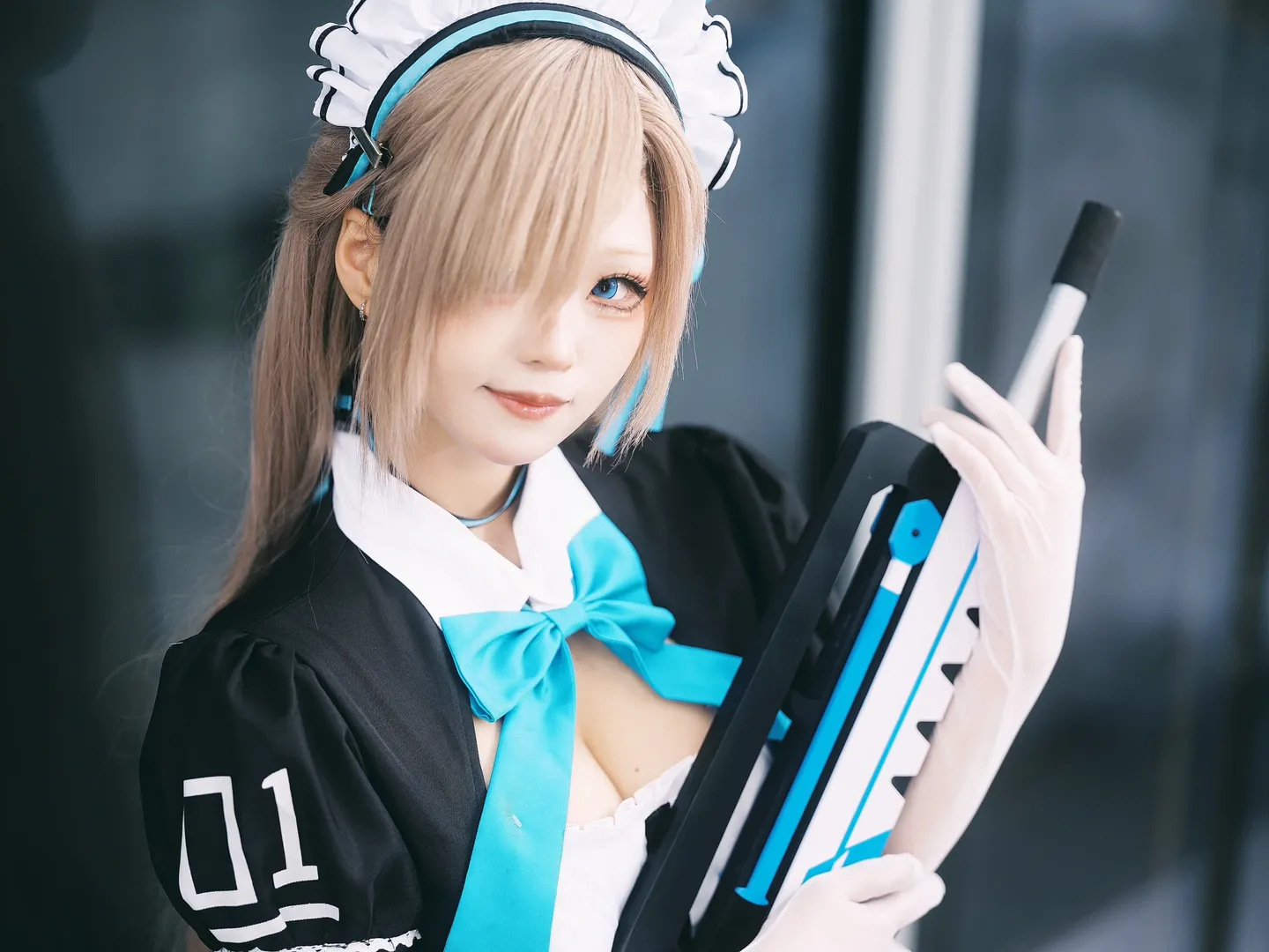 碧蓝档案, 漫展场照, 二次元cosplay, 明日奈cos, 全方向美少女 - 第14张