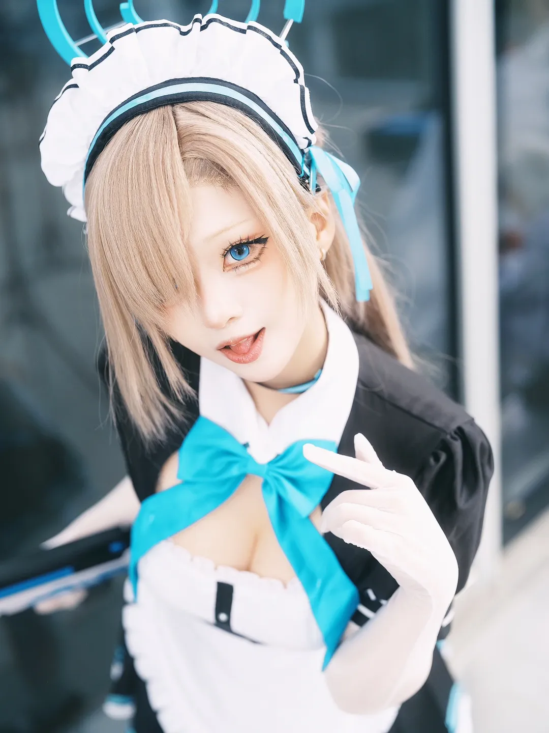 碧蓝档案, 漫展场照, 二次元cosplay, 明日奈cos, 全方向美少女 - 第8张